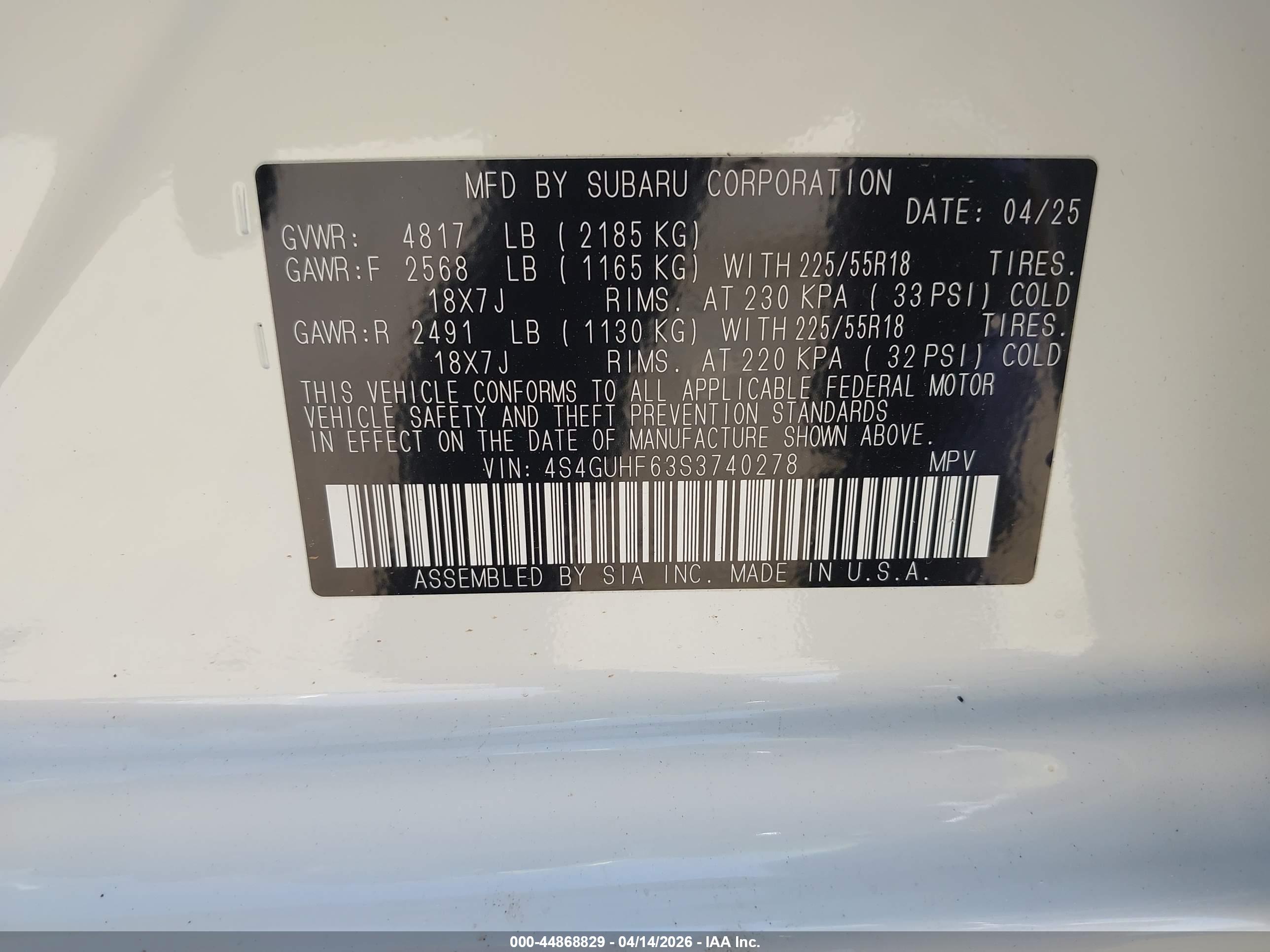 SUBARU CROSSTREK image 9