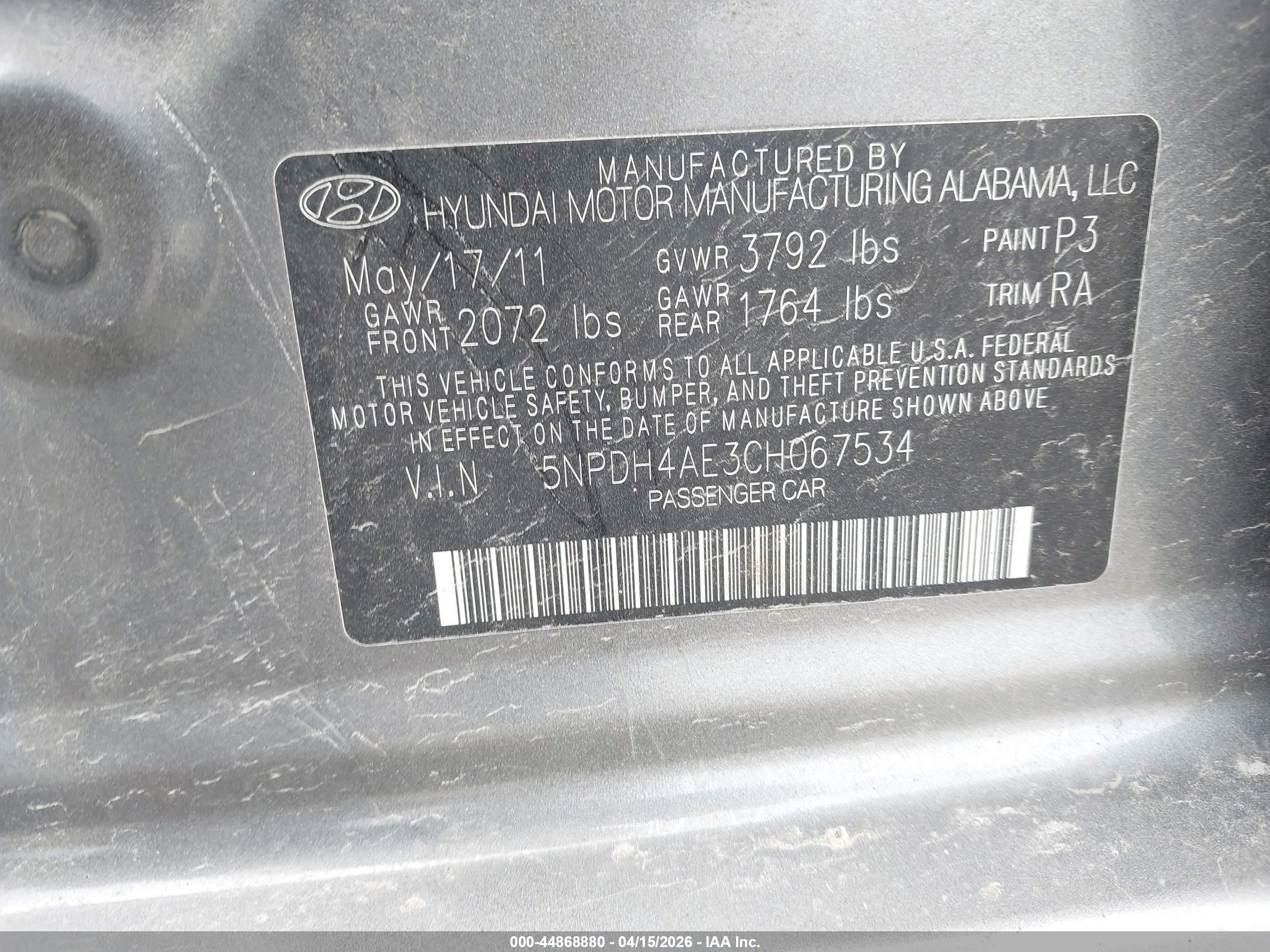 HYUNDAI ELANTRA image 9