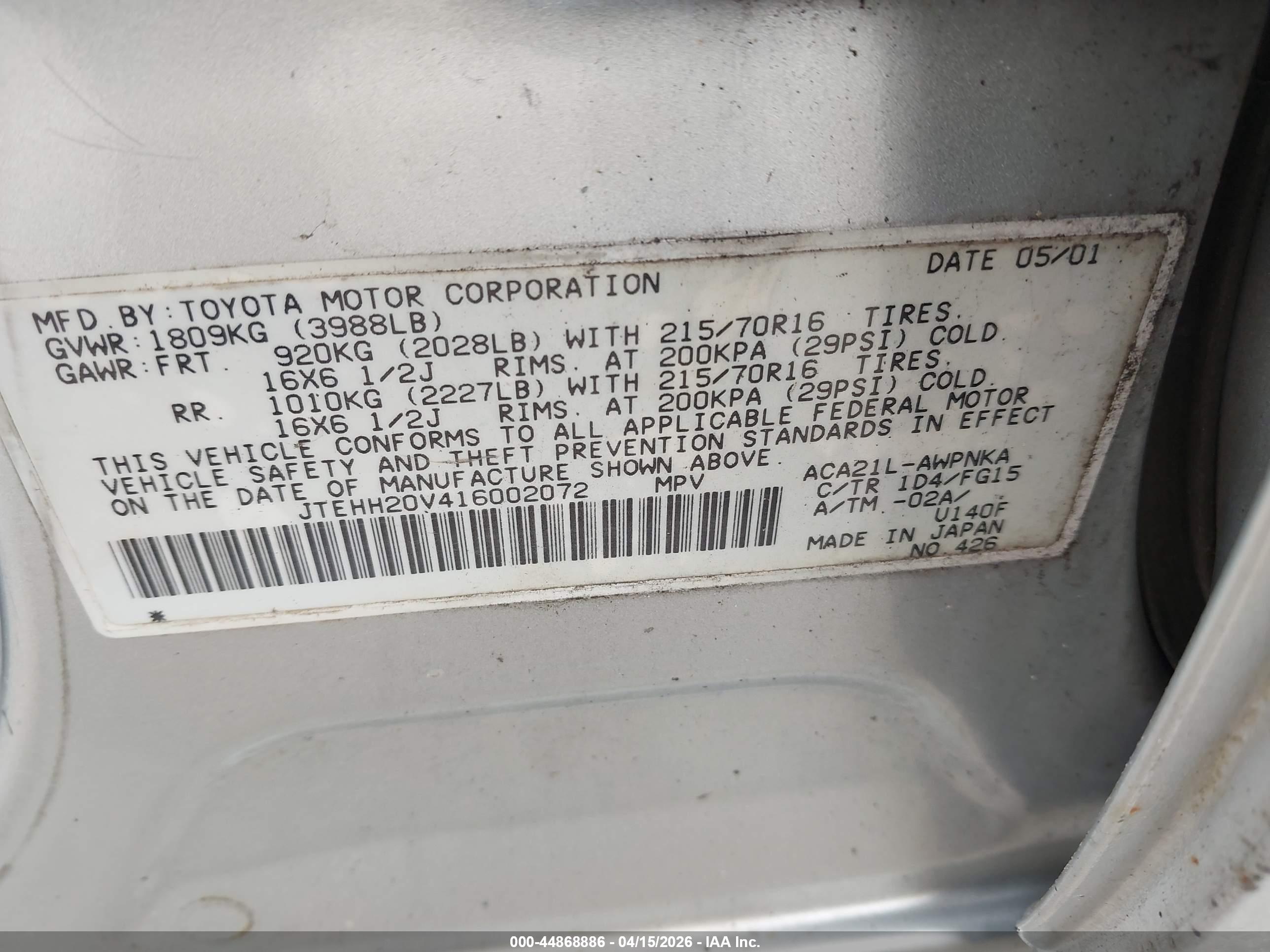 TOYOTA RAV4 image 9