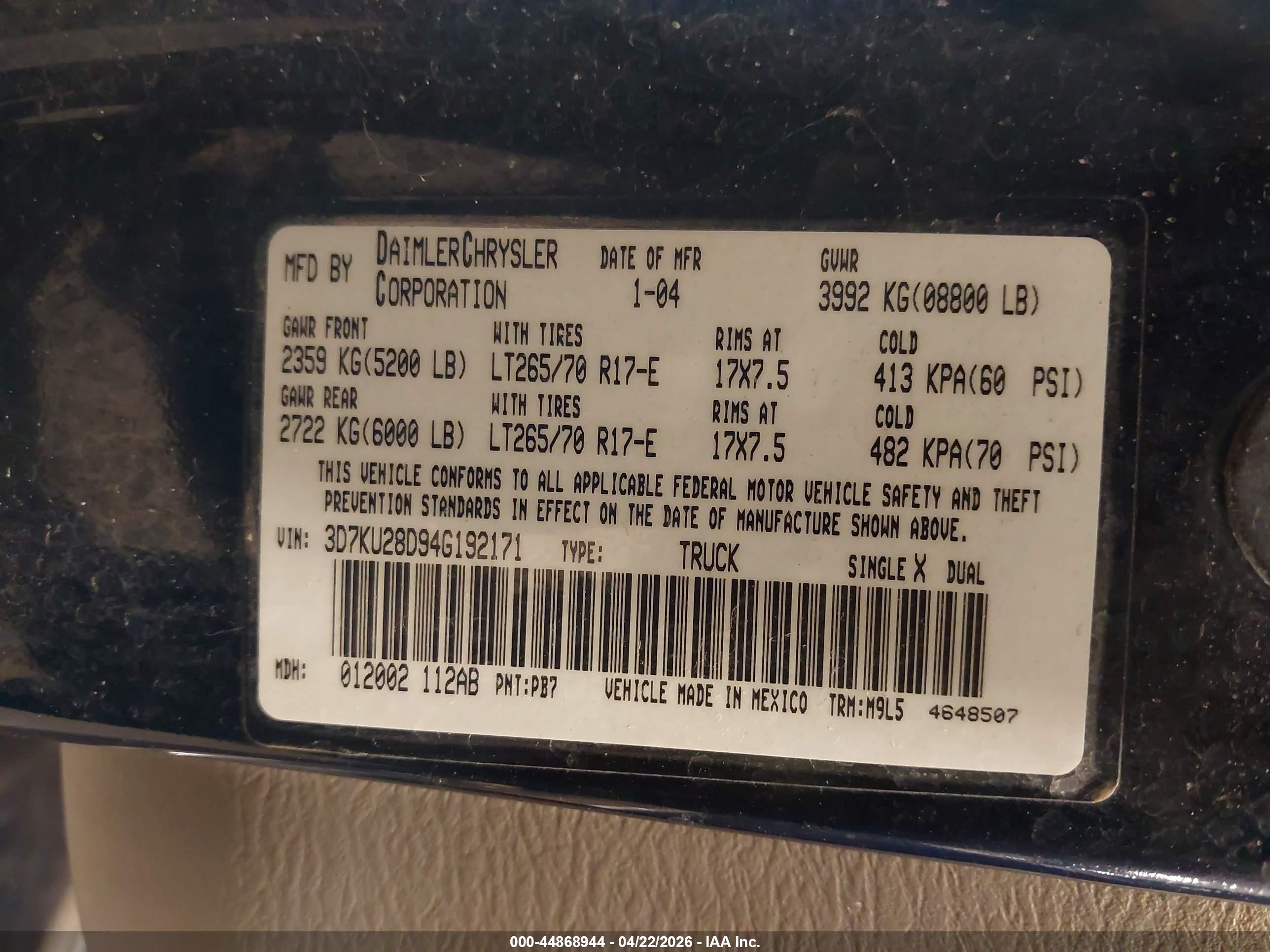 DODGE RAM image 9