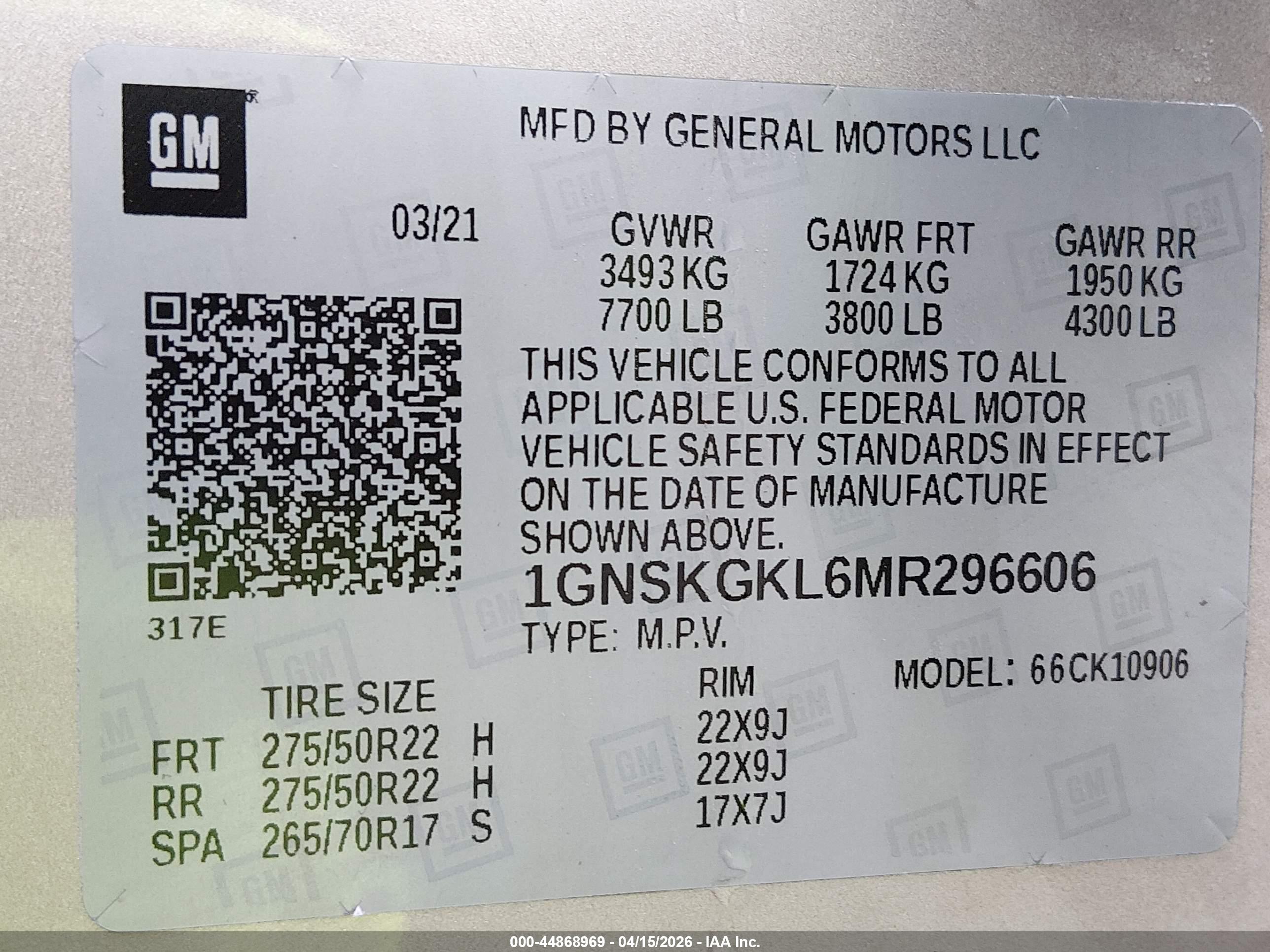 CHEVROLET SUBURBAN image 9