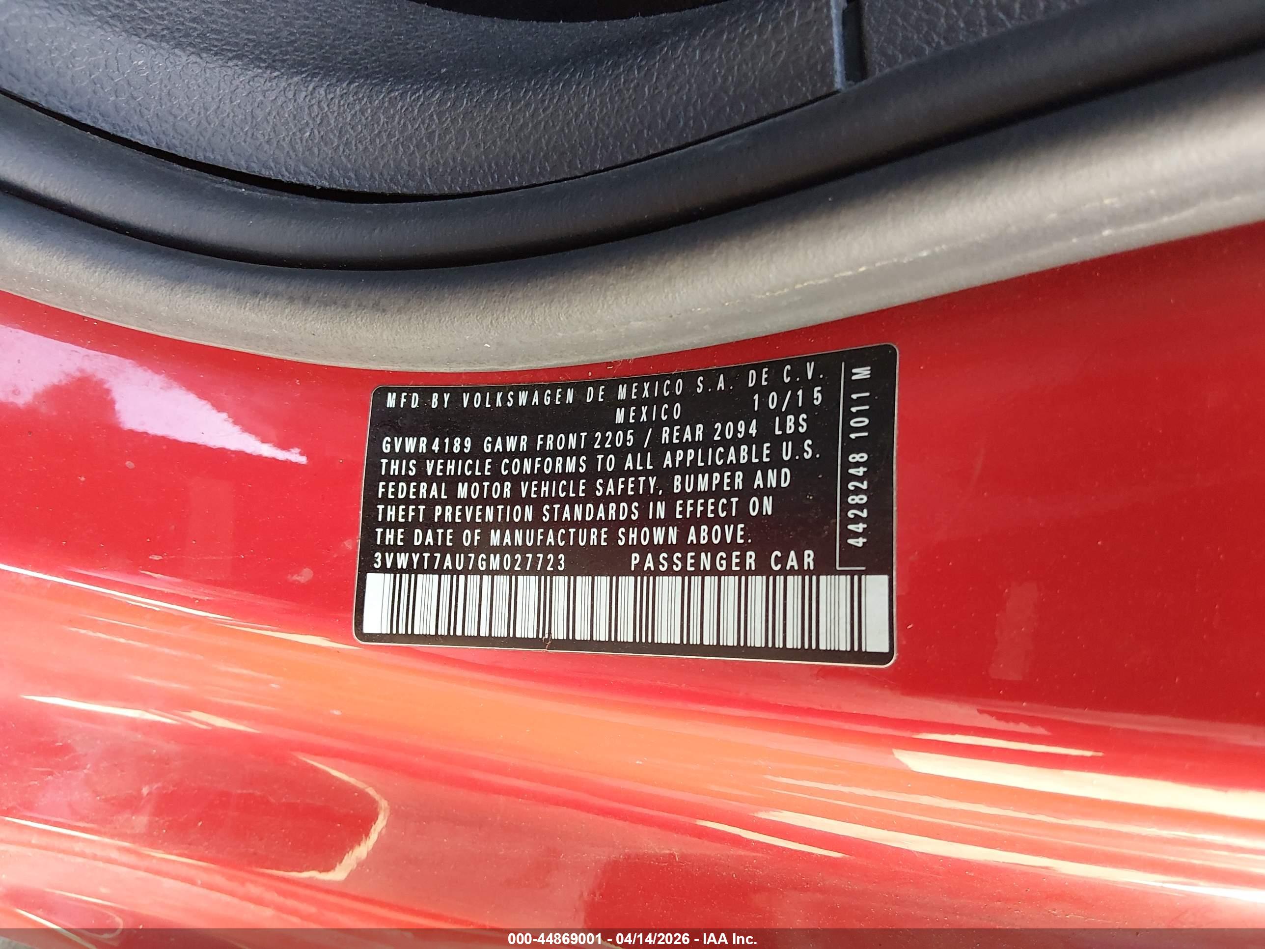 VOLKSWAGEN GOLF image 9