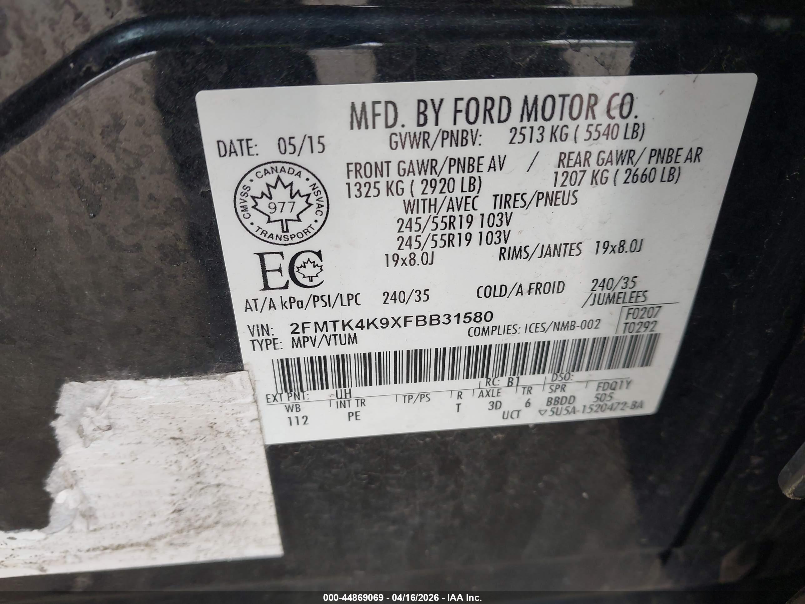 FORD EDGE image 9
