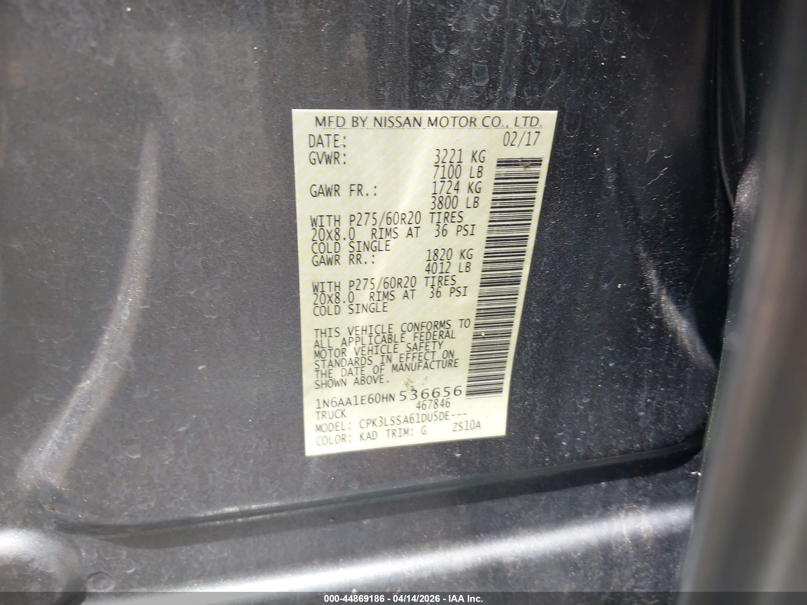 NISSAN TITAN image 9