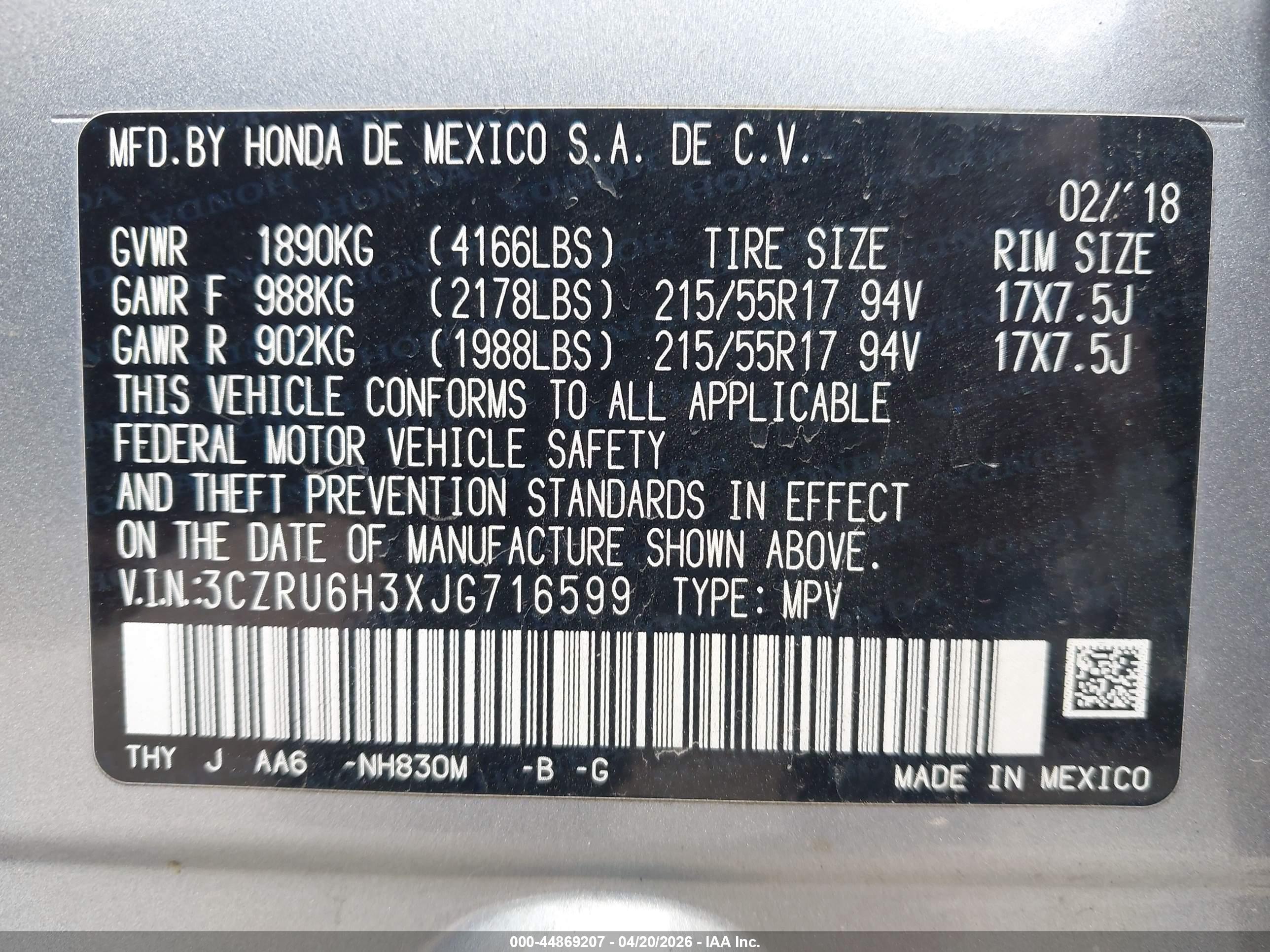 HONDA HR-V image 9