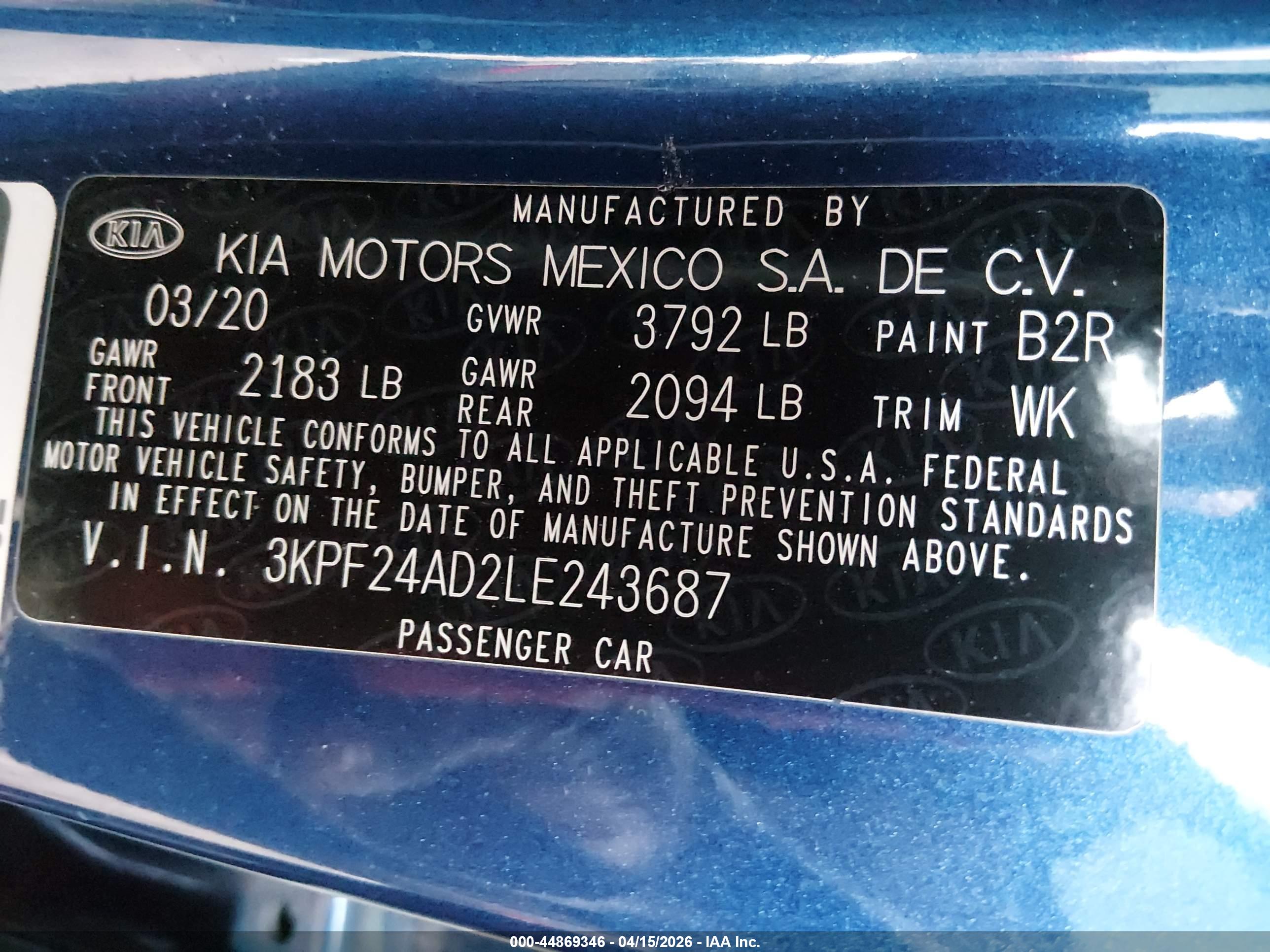 KIA FORTE image 9