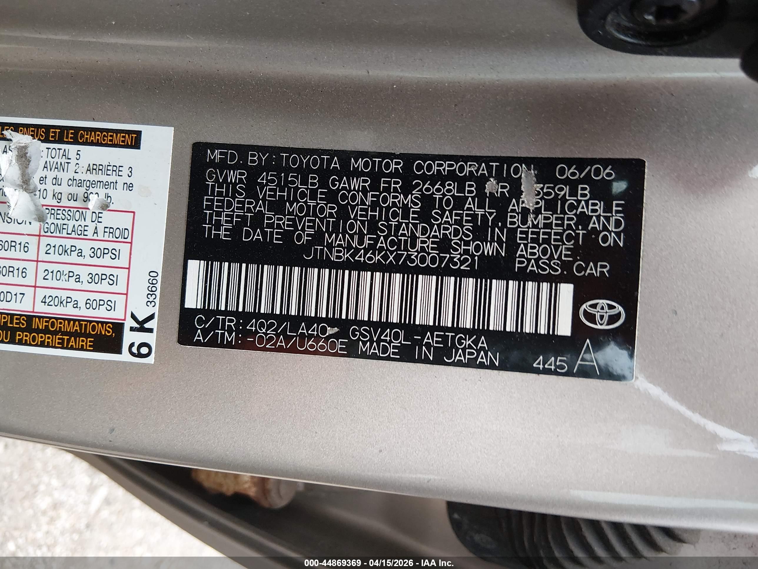 TOYOTA CAMRY image 9