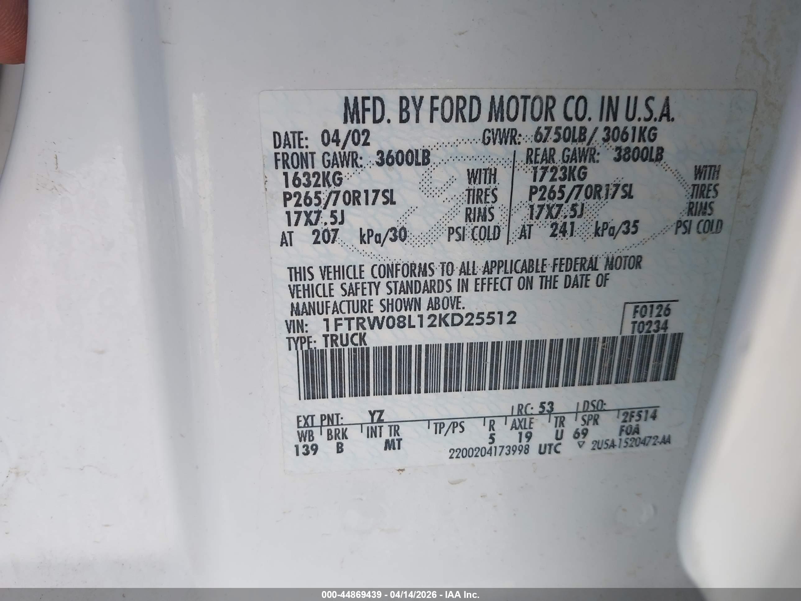 FORD F-150 image 9