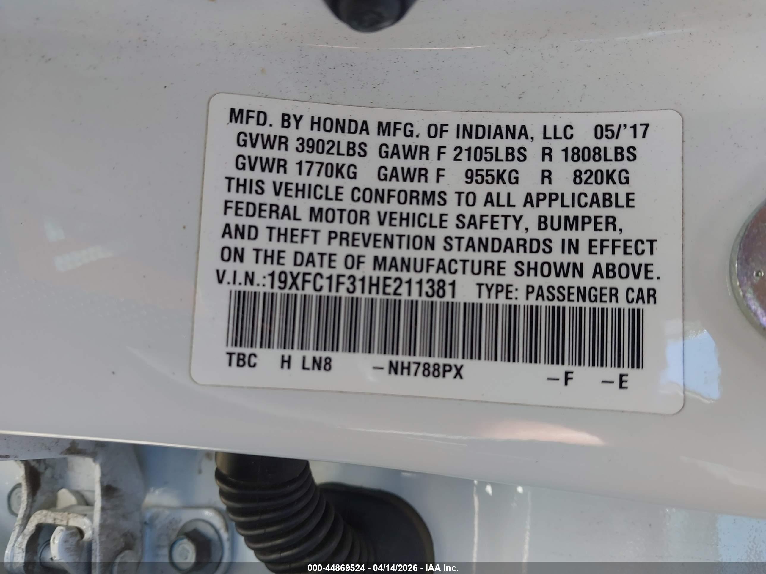 HONDA CIVIC image 9