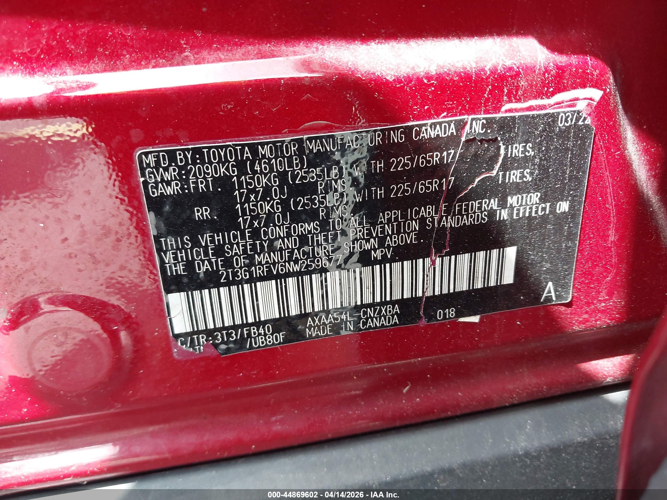 TOYOTA RAV4 image 9