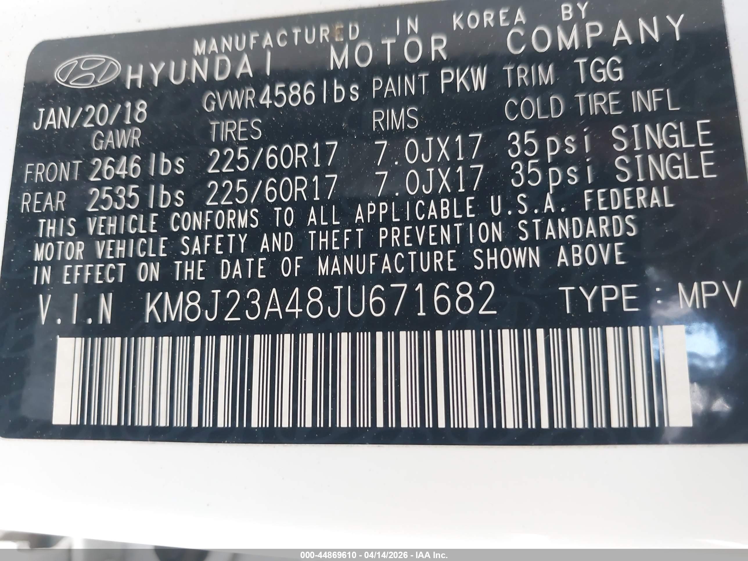 HYUNDAI TUCSON image 9