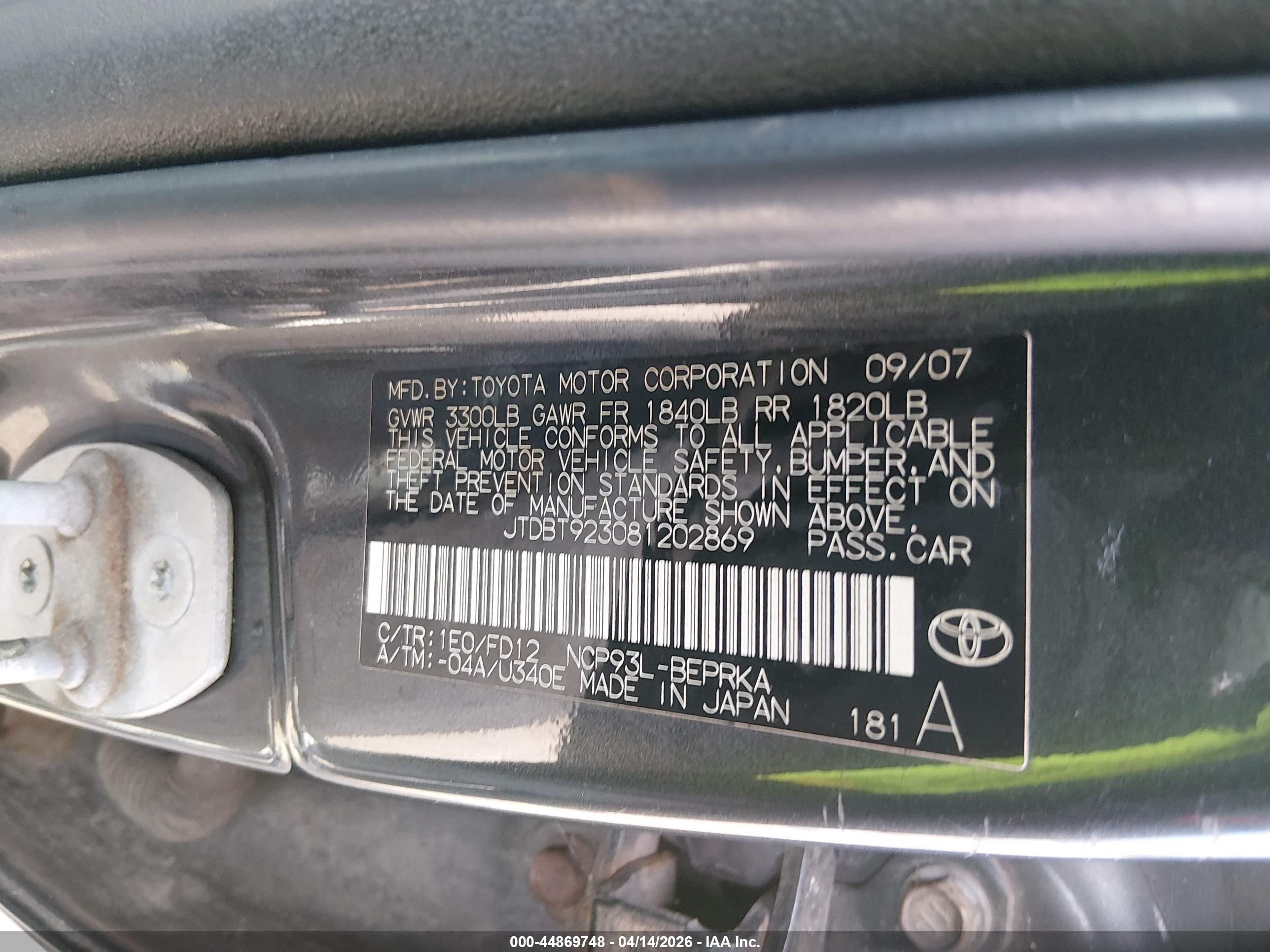 TOYOTA YARIS image 9
