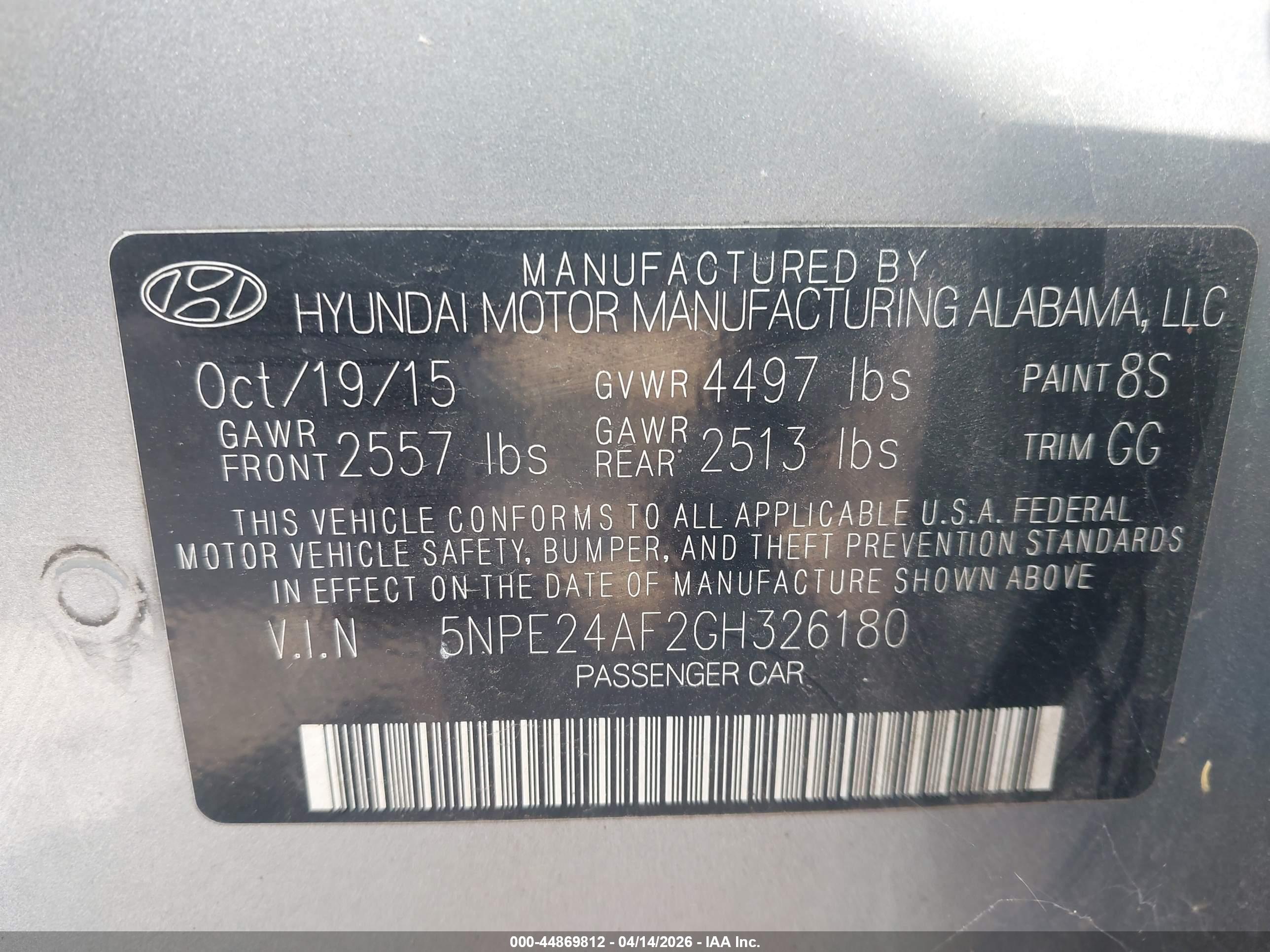 HYUNDAI SONATA image 9