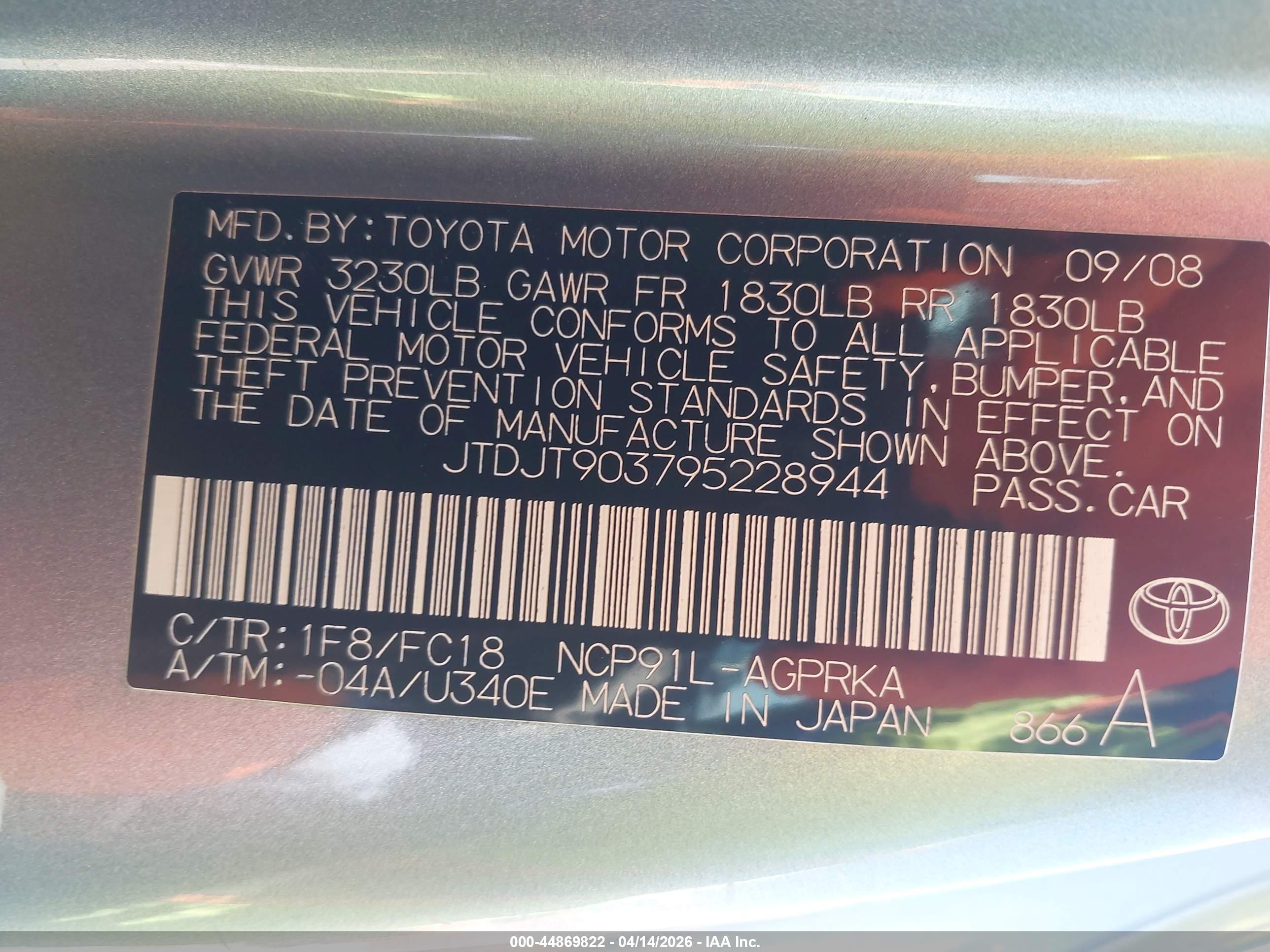 TOYOTA YARIS image 9