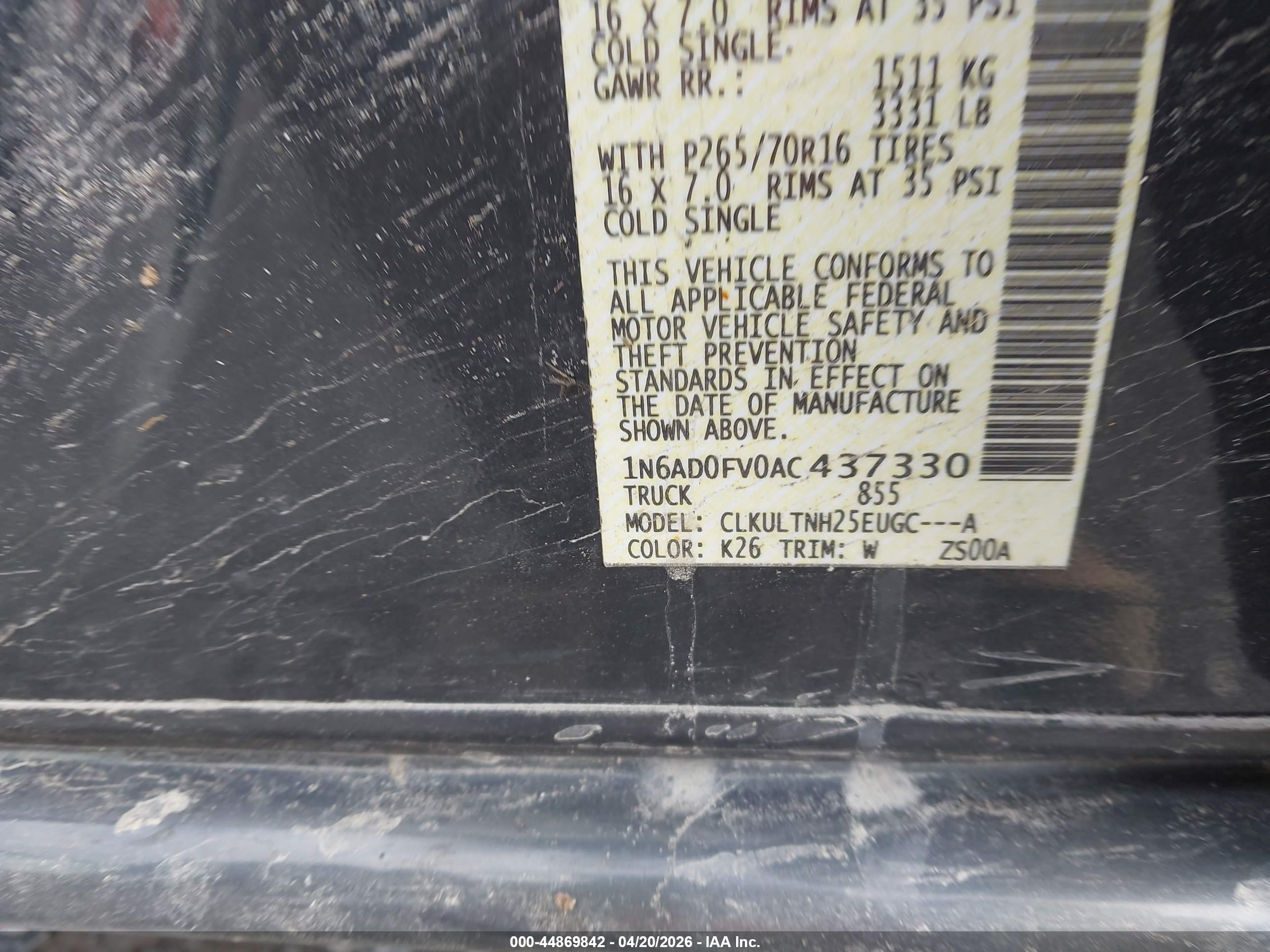 NISSAN FRONTIER image 9