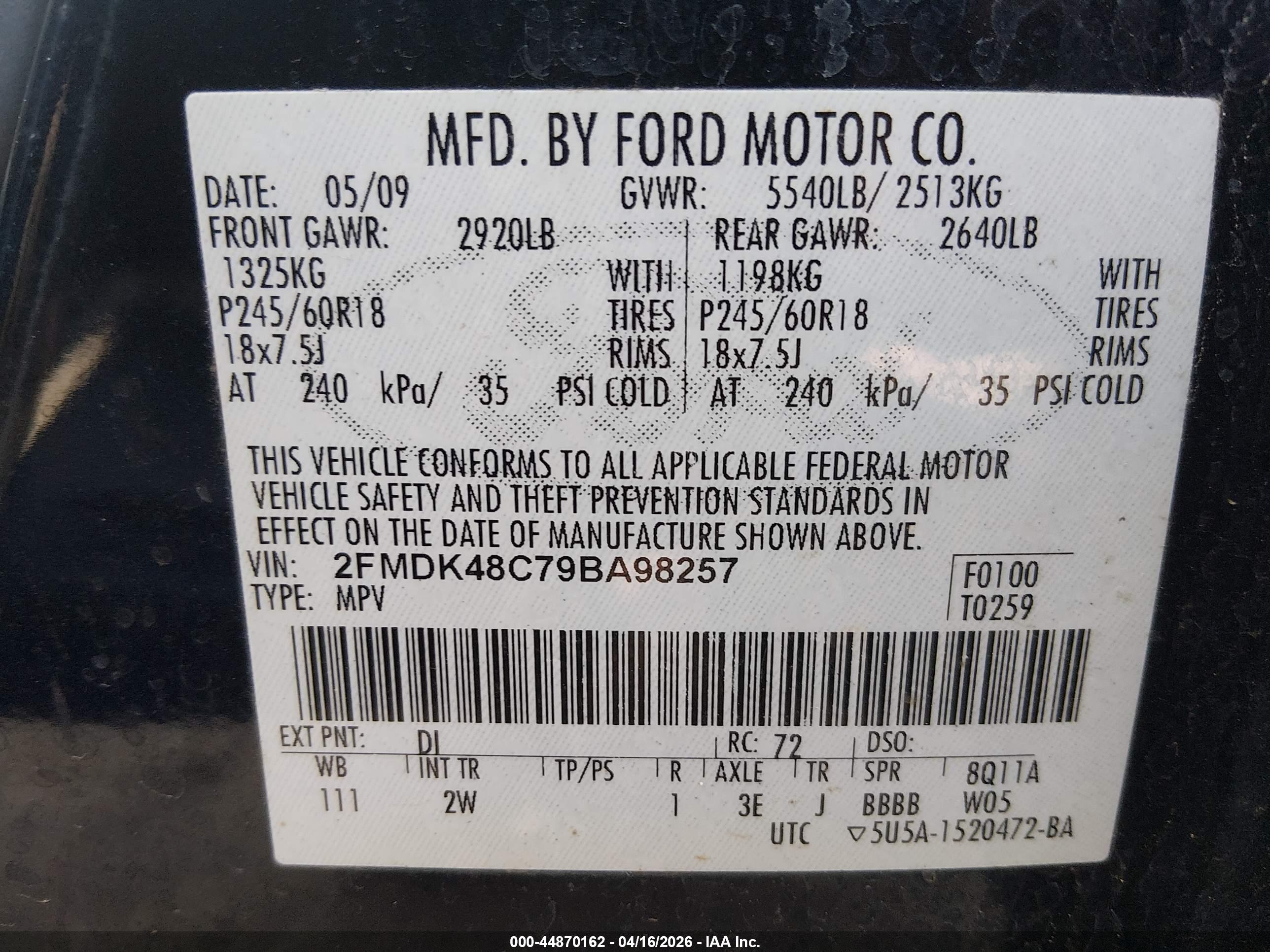 FORD EDGE image 9