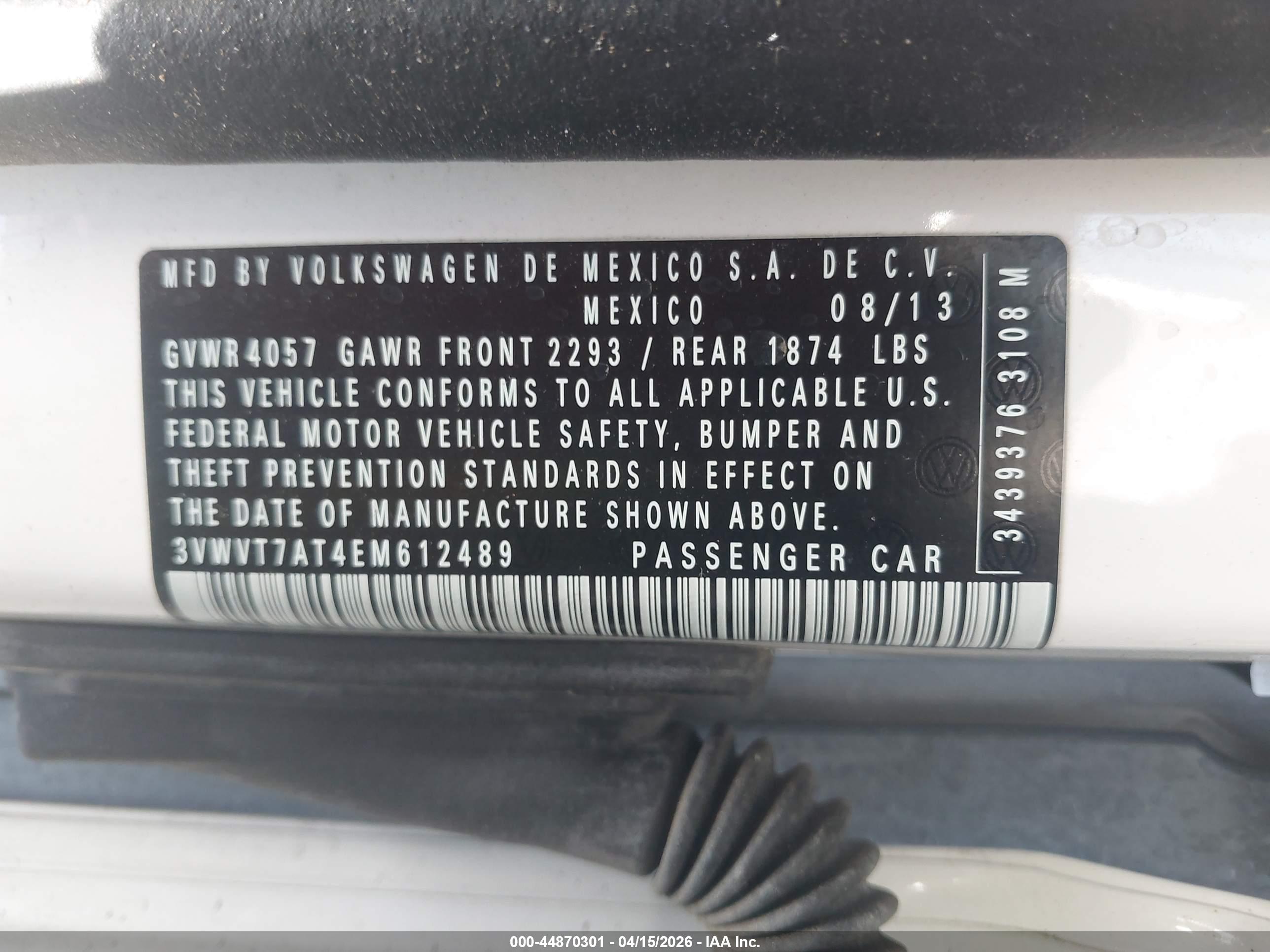 VOLKSWAGEN BEETLE image 9