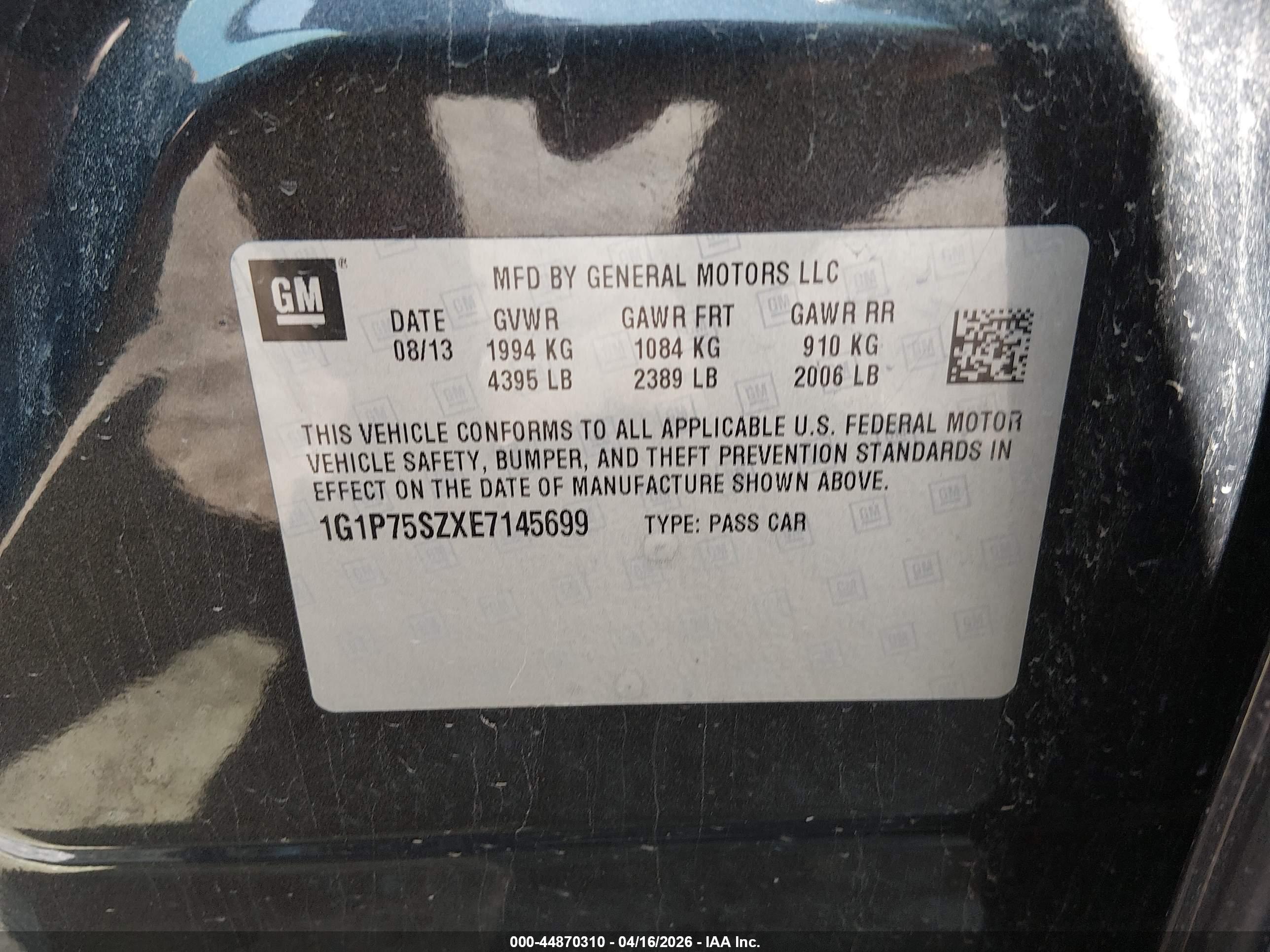 CHEVROLET CRUZE image 9