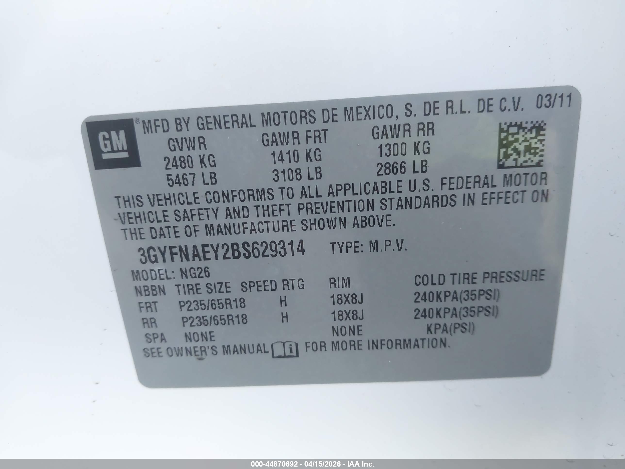 CADILLAC SRX image 9
