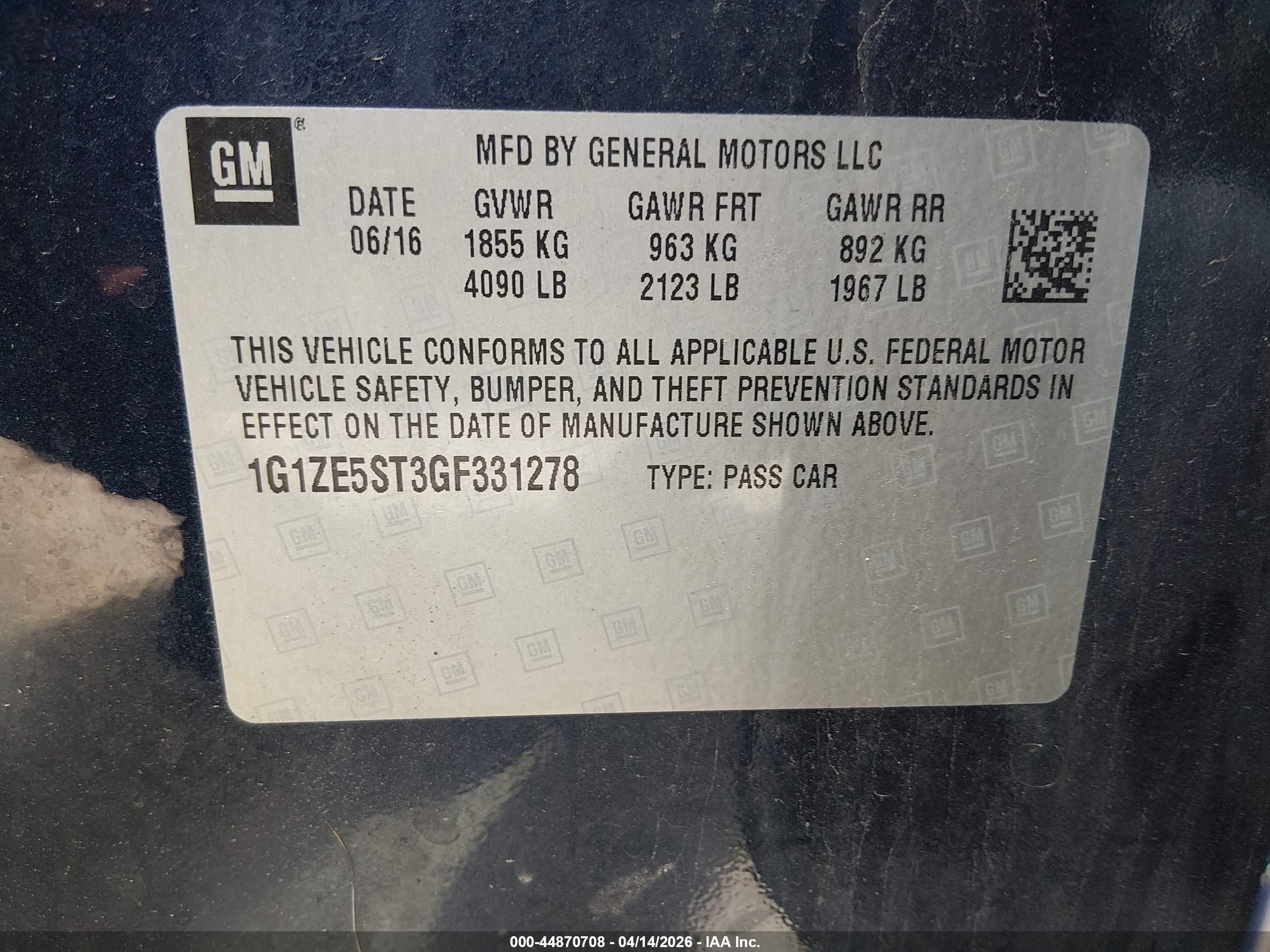 CHEVROLET MALIBU image 9