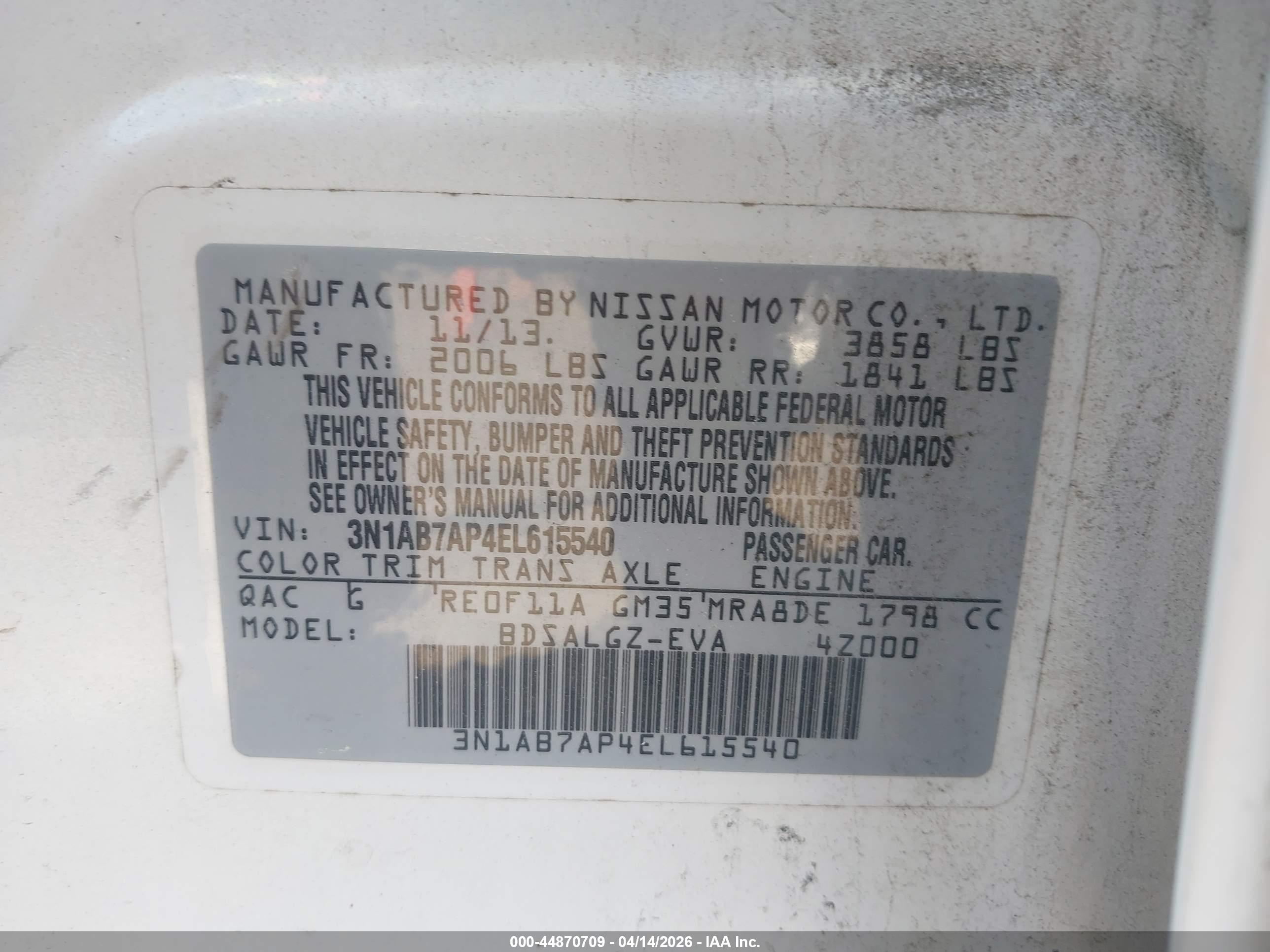 NISSAN SENTRA image 9