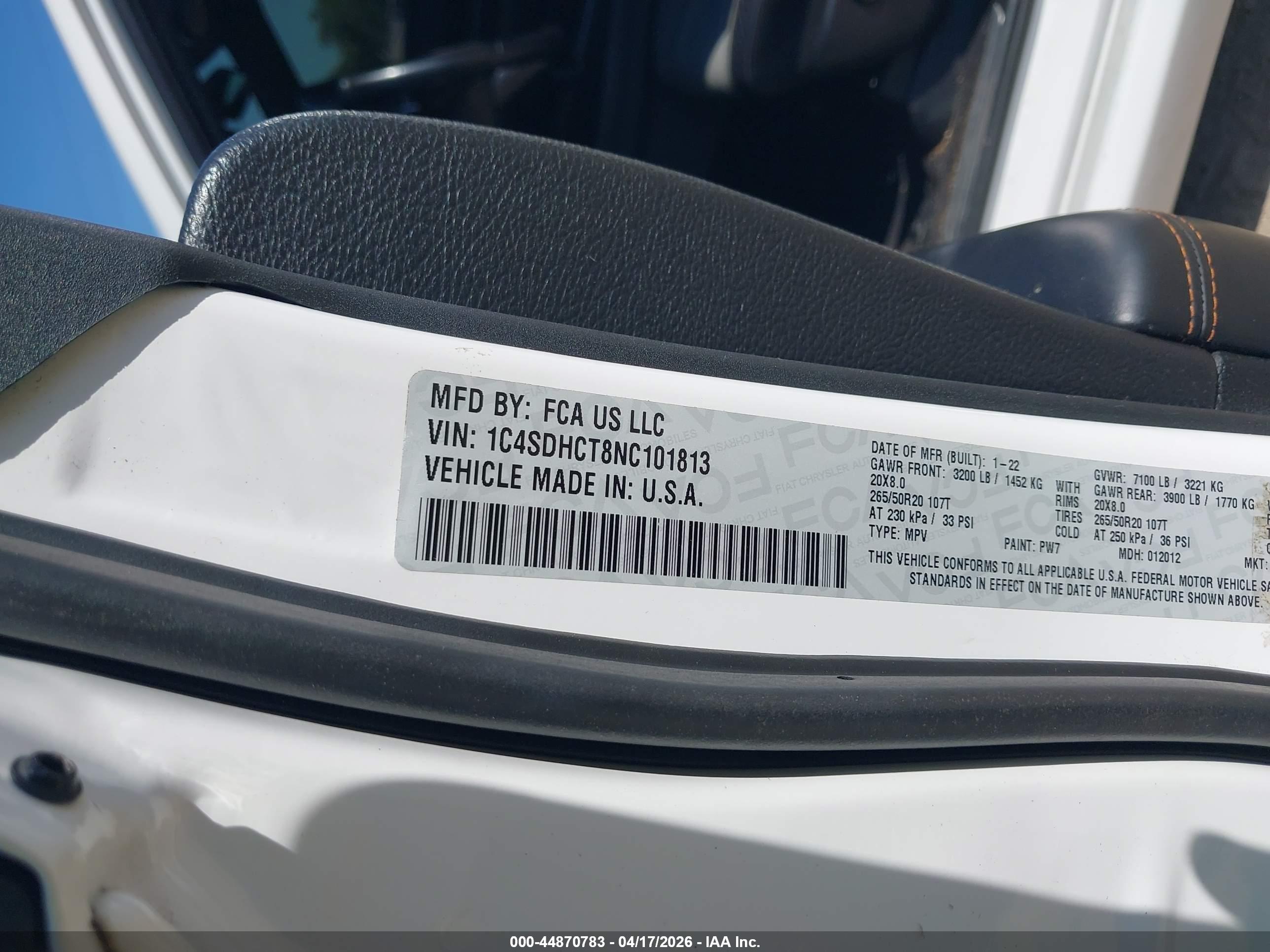 DODGE DURANGO image 9