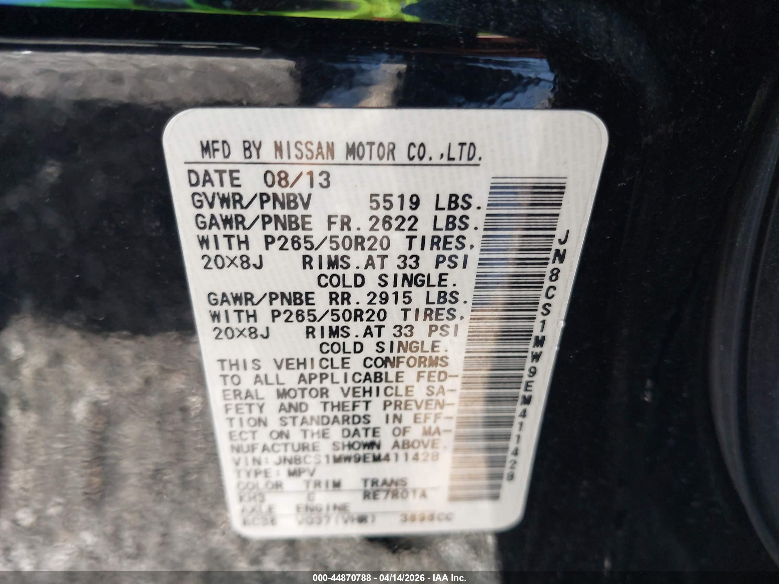 INFINITI QX70 image 9