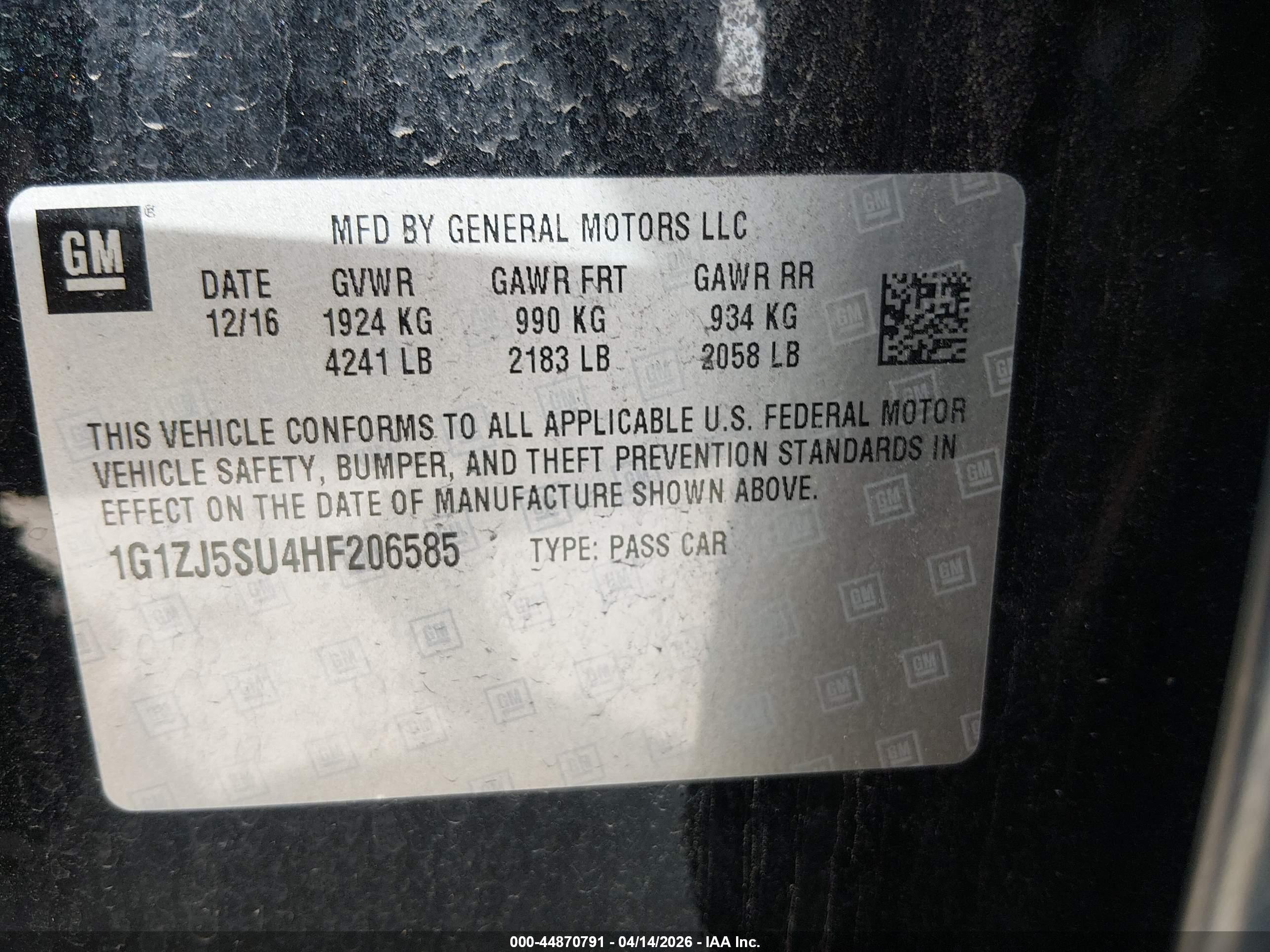 CHEVROLET MALIBU image 9