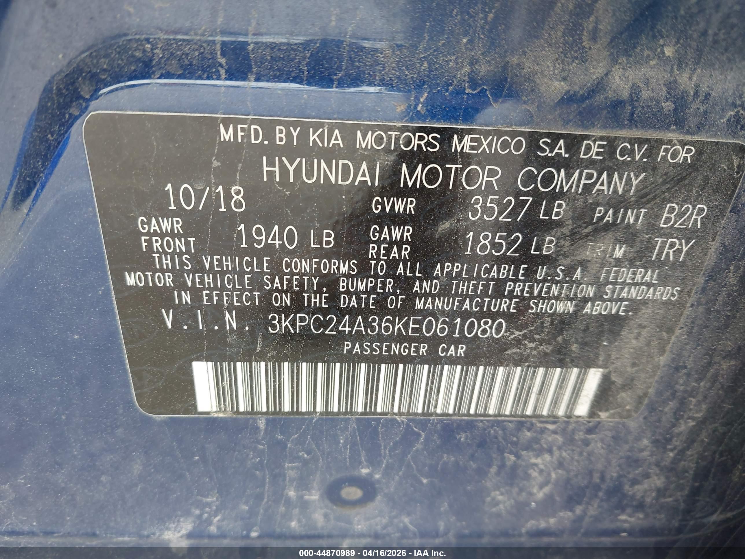 HYUNDAI ACCENT image 9
