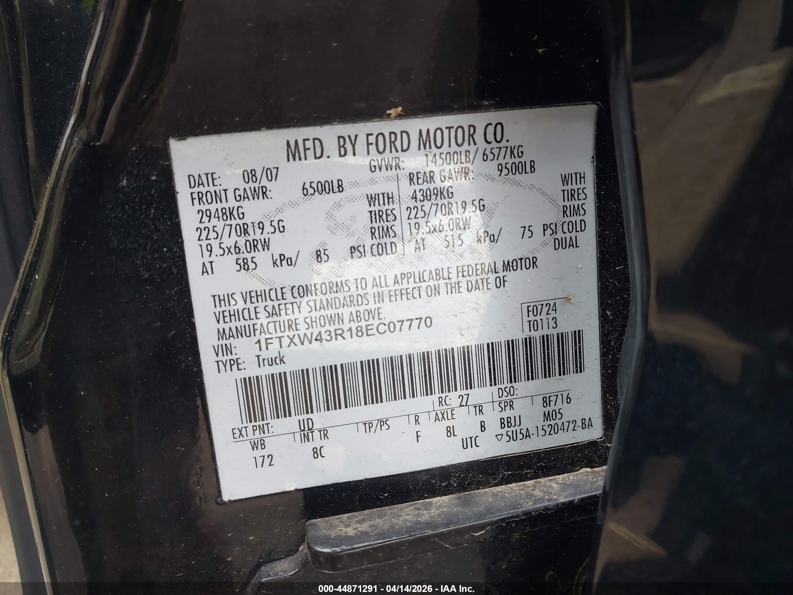 FORD F-450 image 9