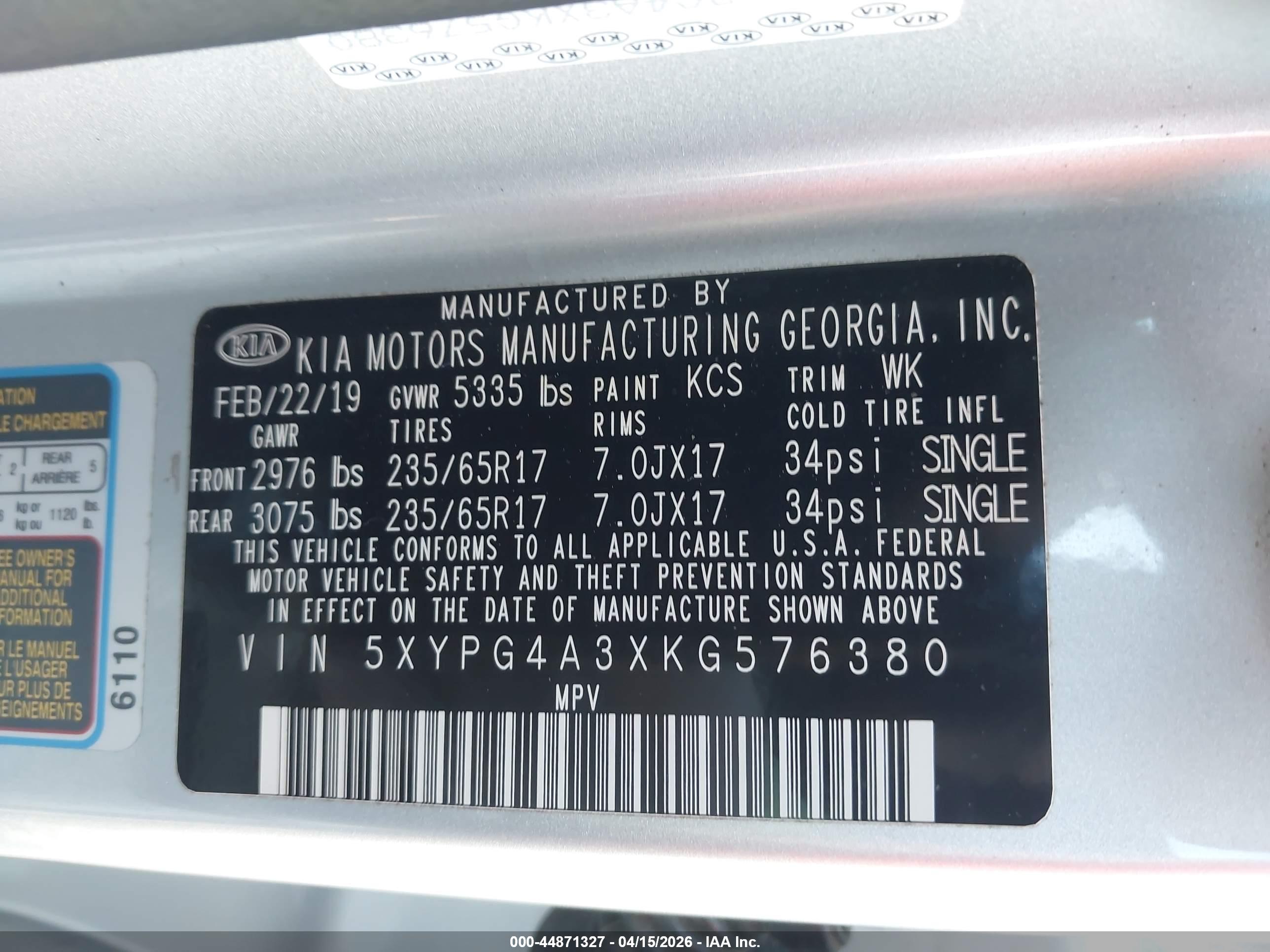 KIA SORENTO image 9