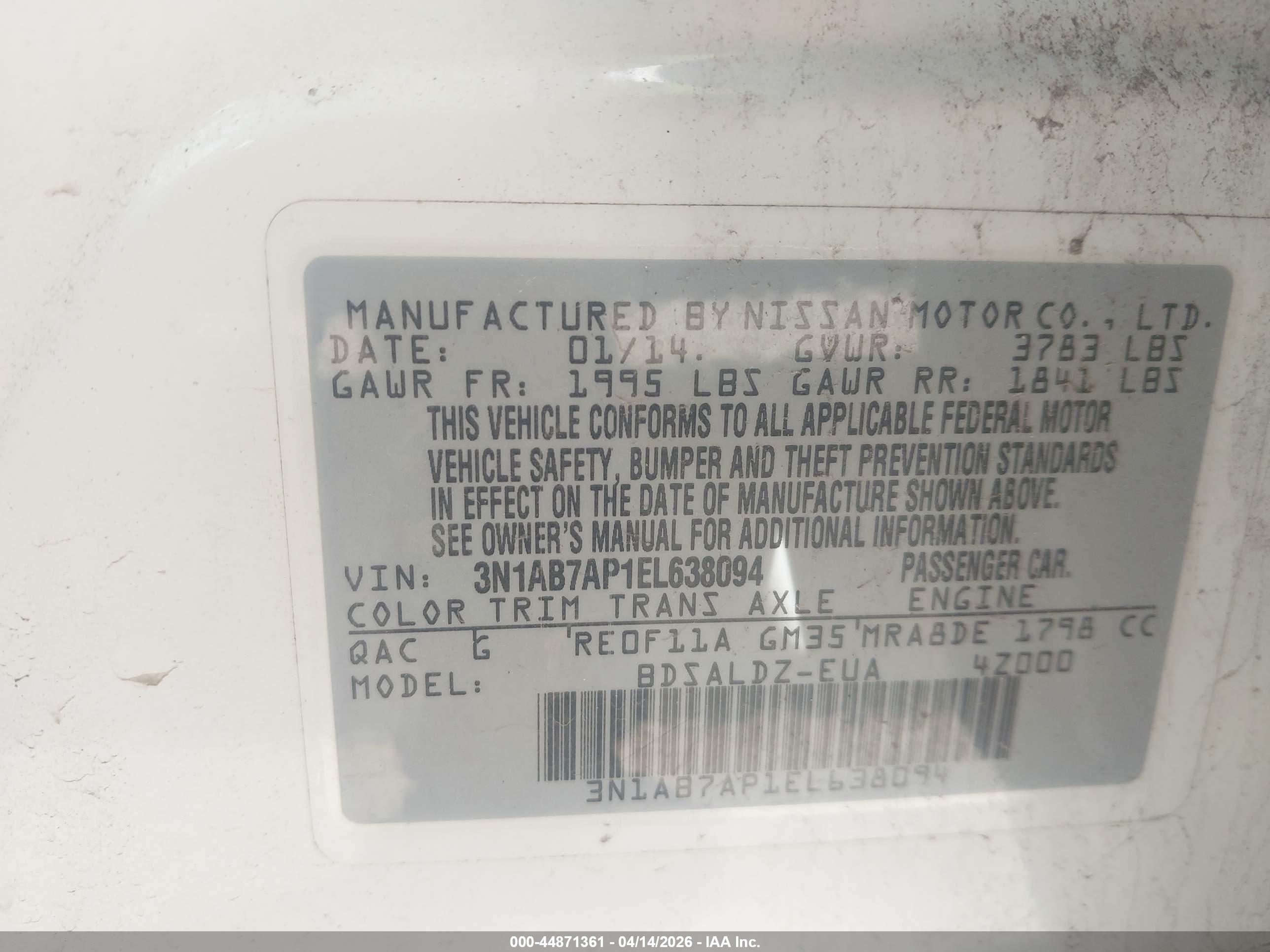 NISSAN SENTRA image 9