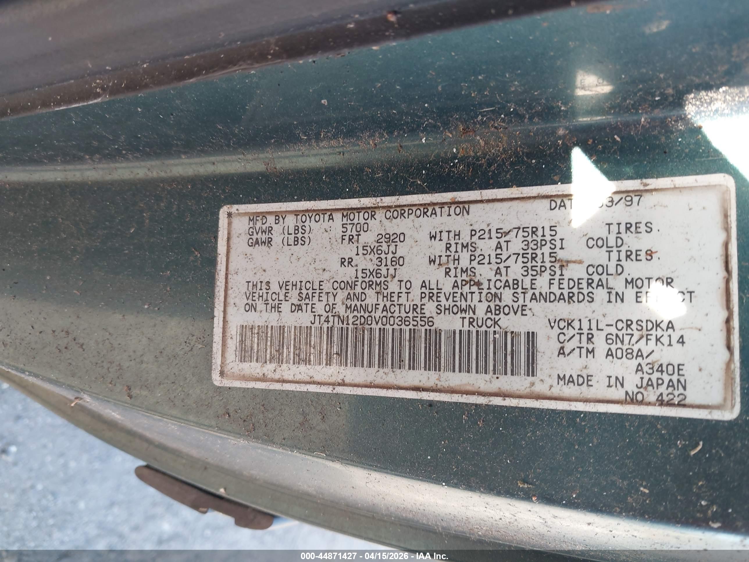 TOYOTA T100 image 9