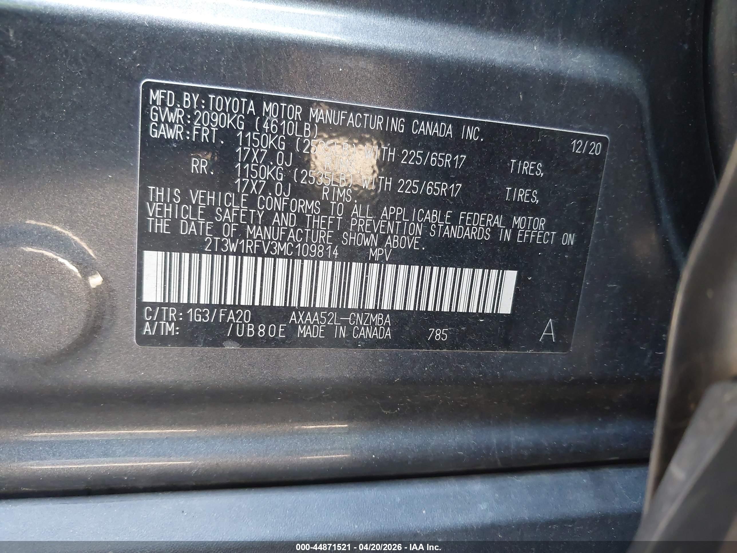 TOYOTA RAV4 image 9