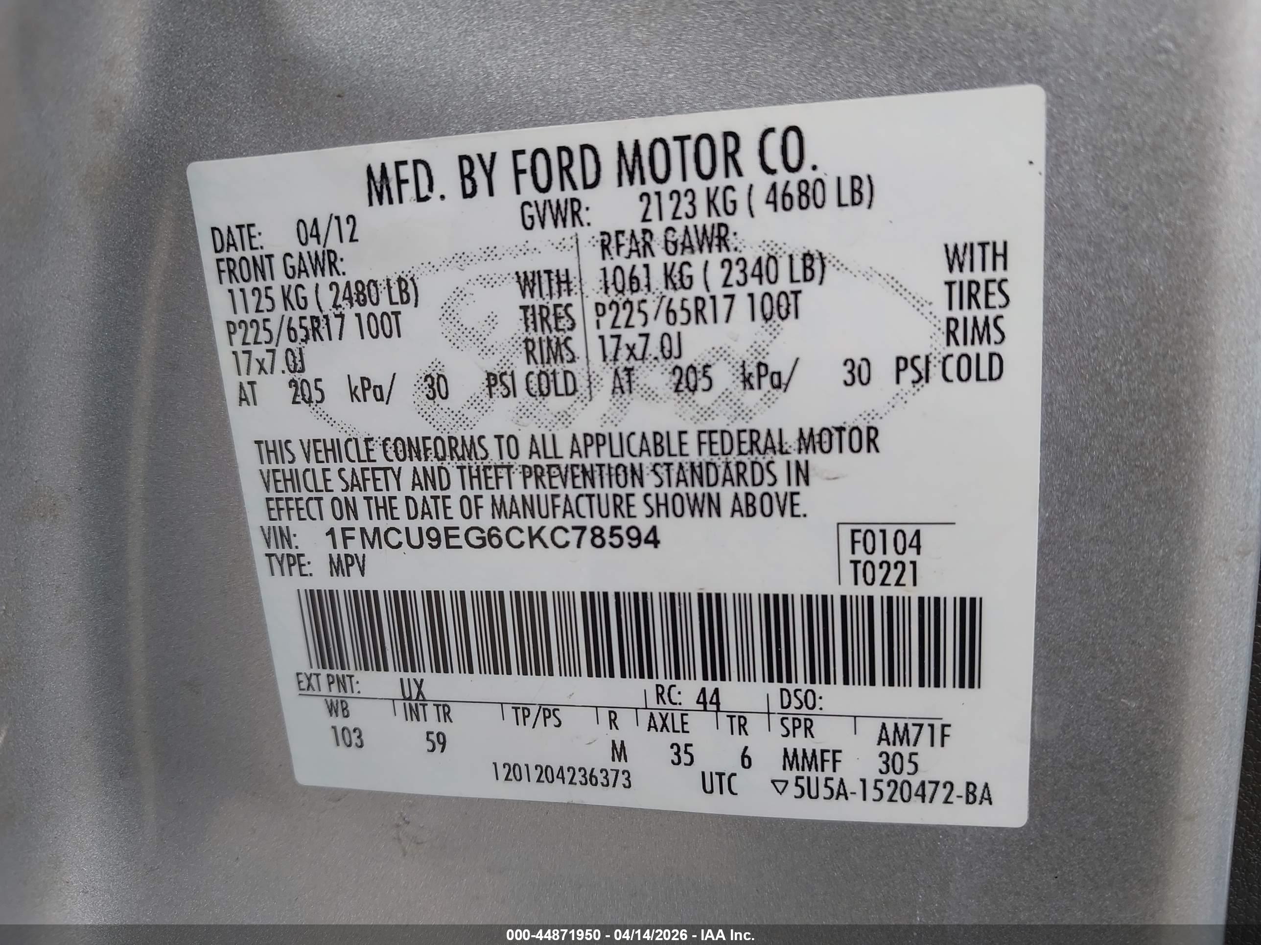 FORD ESCAPE image 9