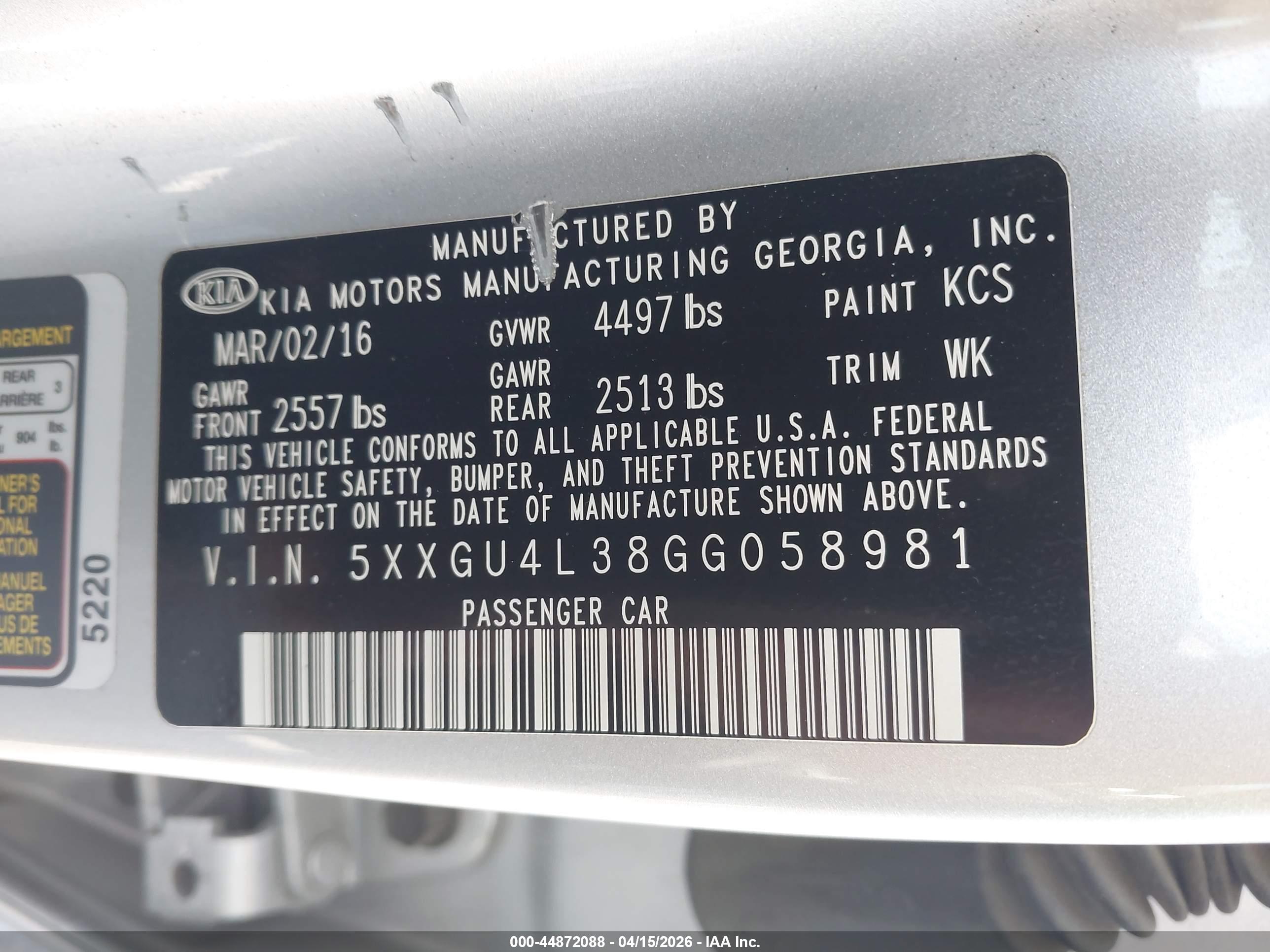 KIA OPTIMA image 9