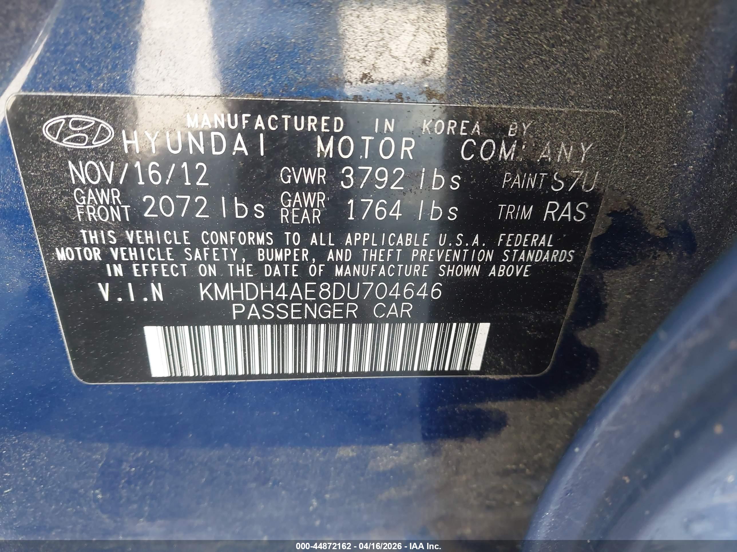 HYUNDAI ELANTRA image 9