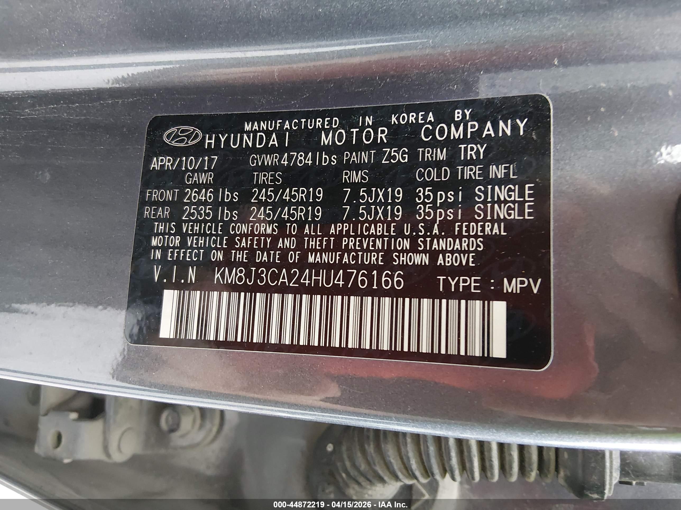 HYUNDAI TUCSON image 9