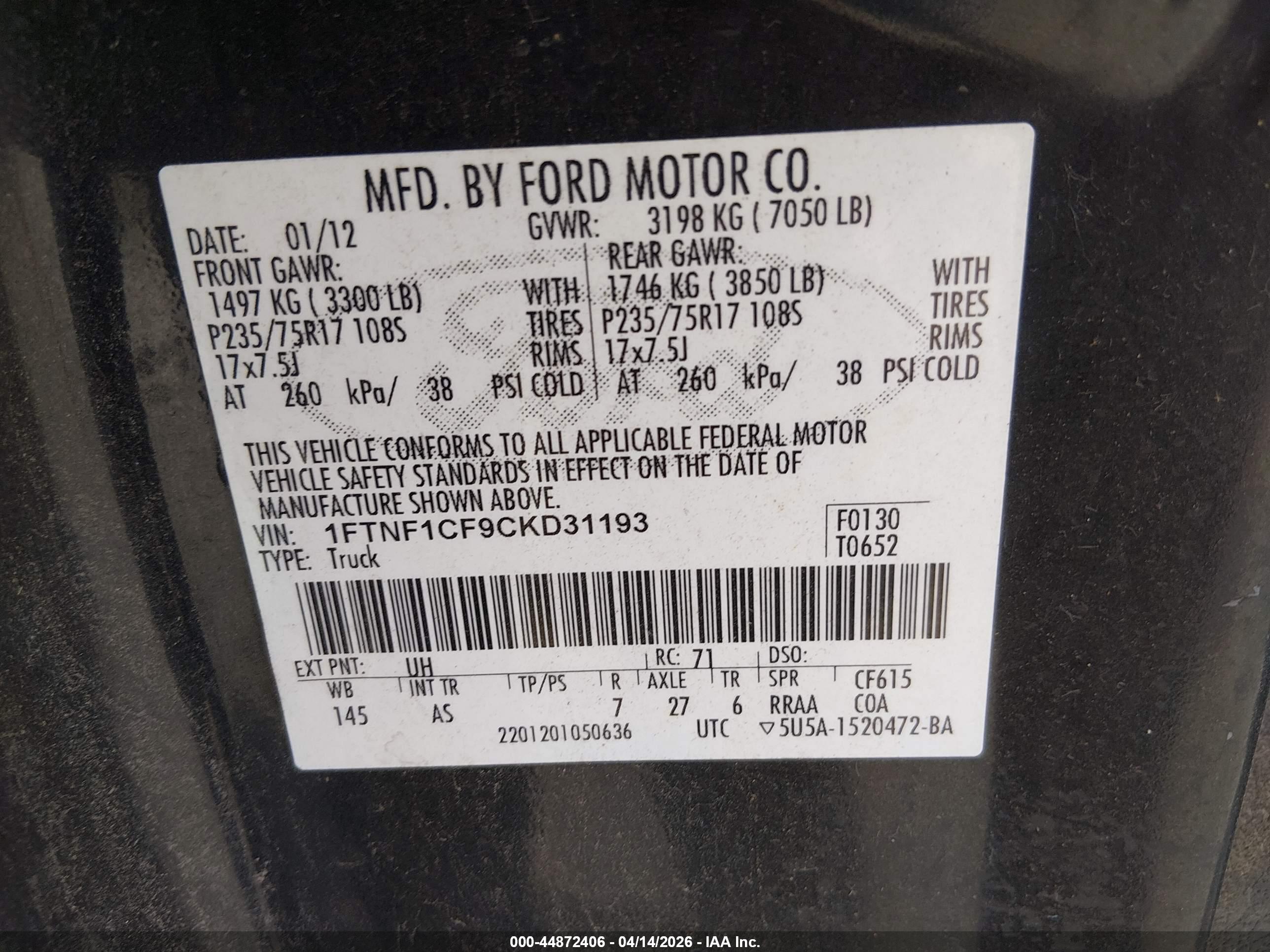 FORD F-150 image 9
