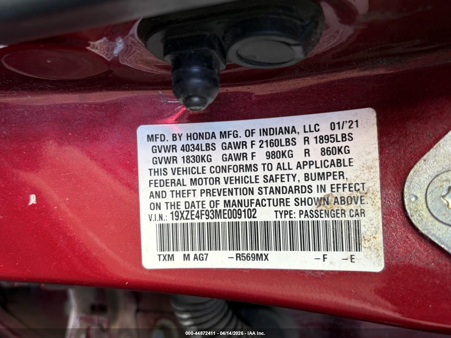 HONDA INSIGHT image 9