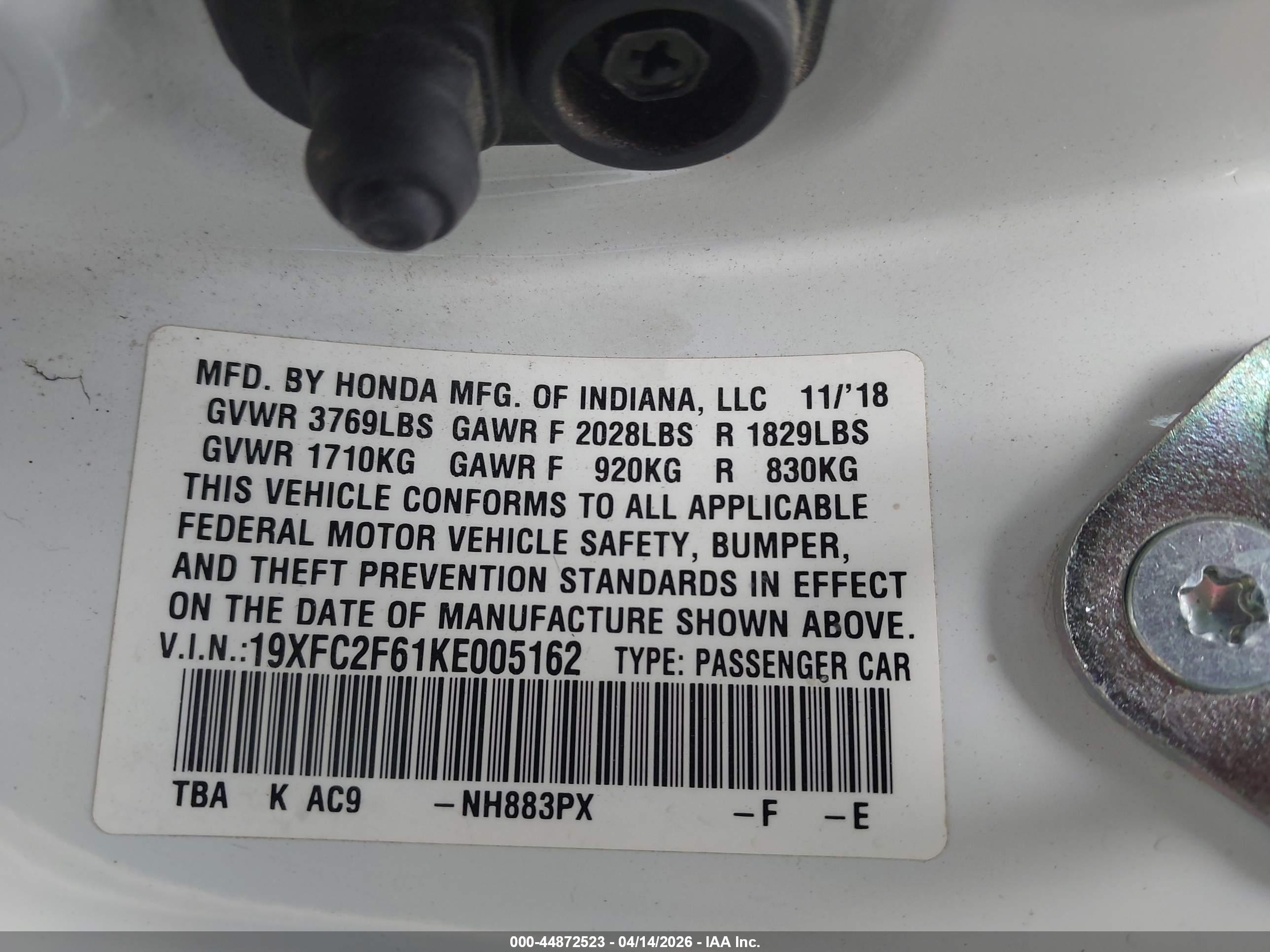 HONDA CIVIC image 9