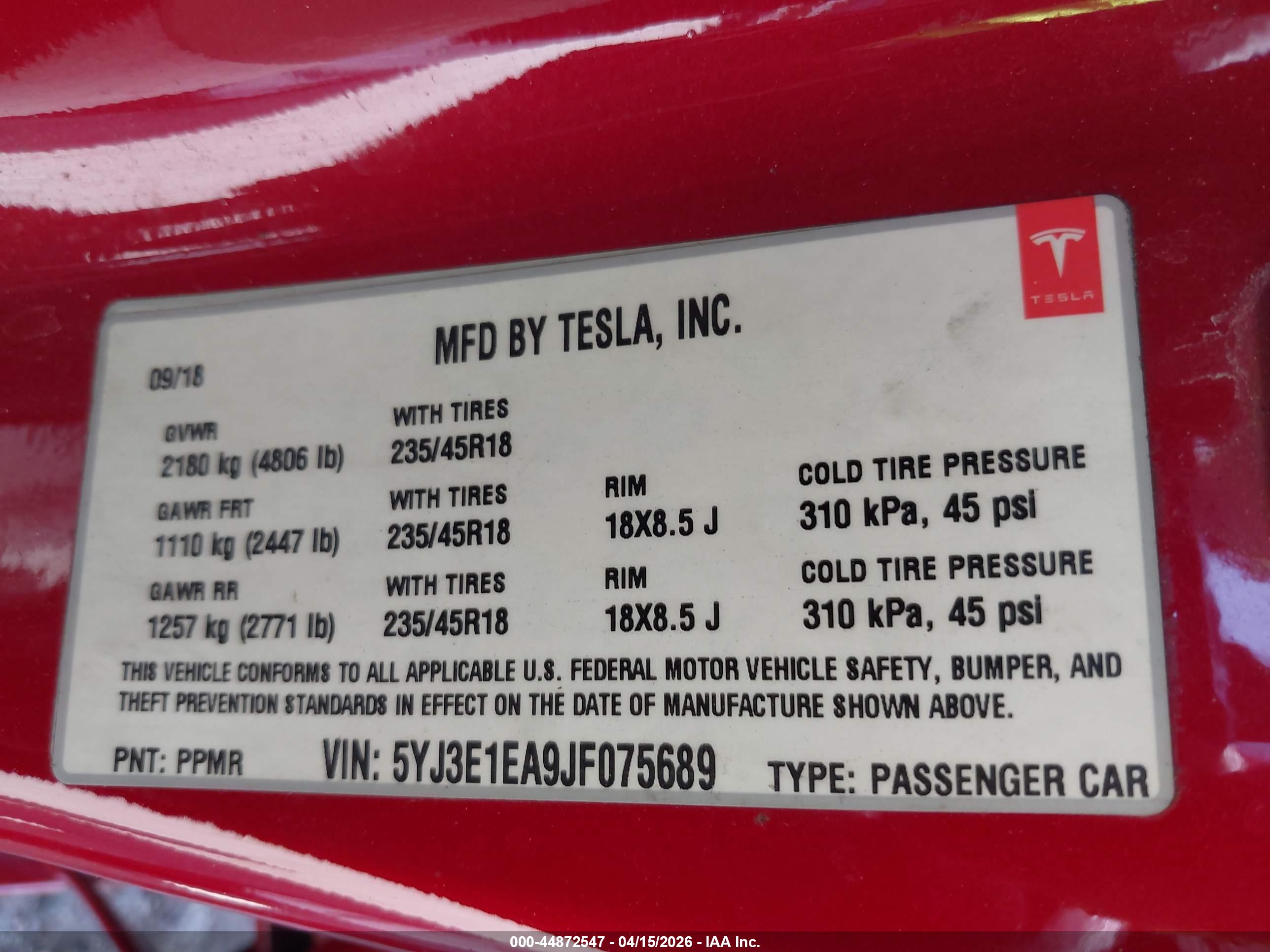 TESLA MODEL image 9