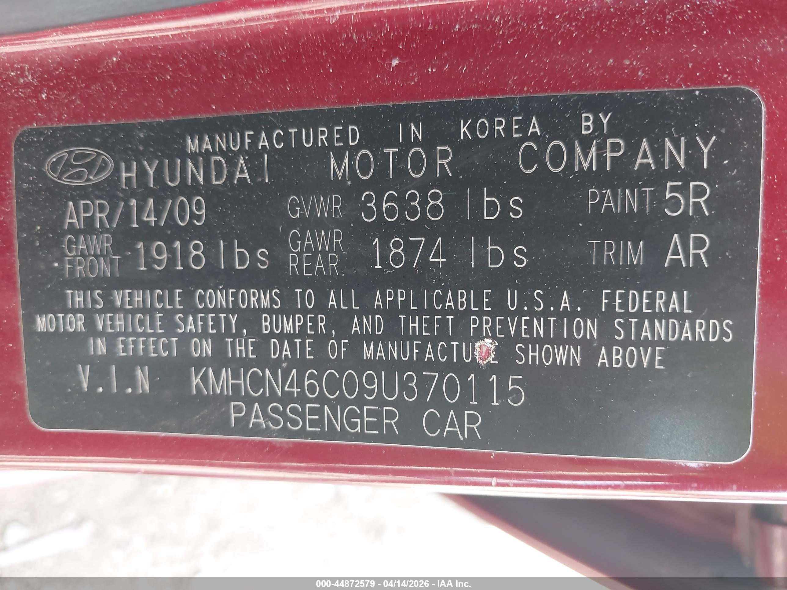 HYUNDAI ACCENT image 9