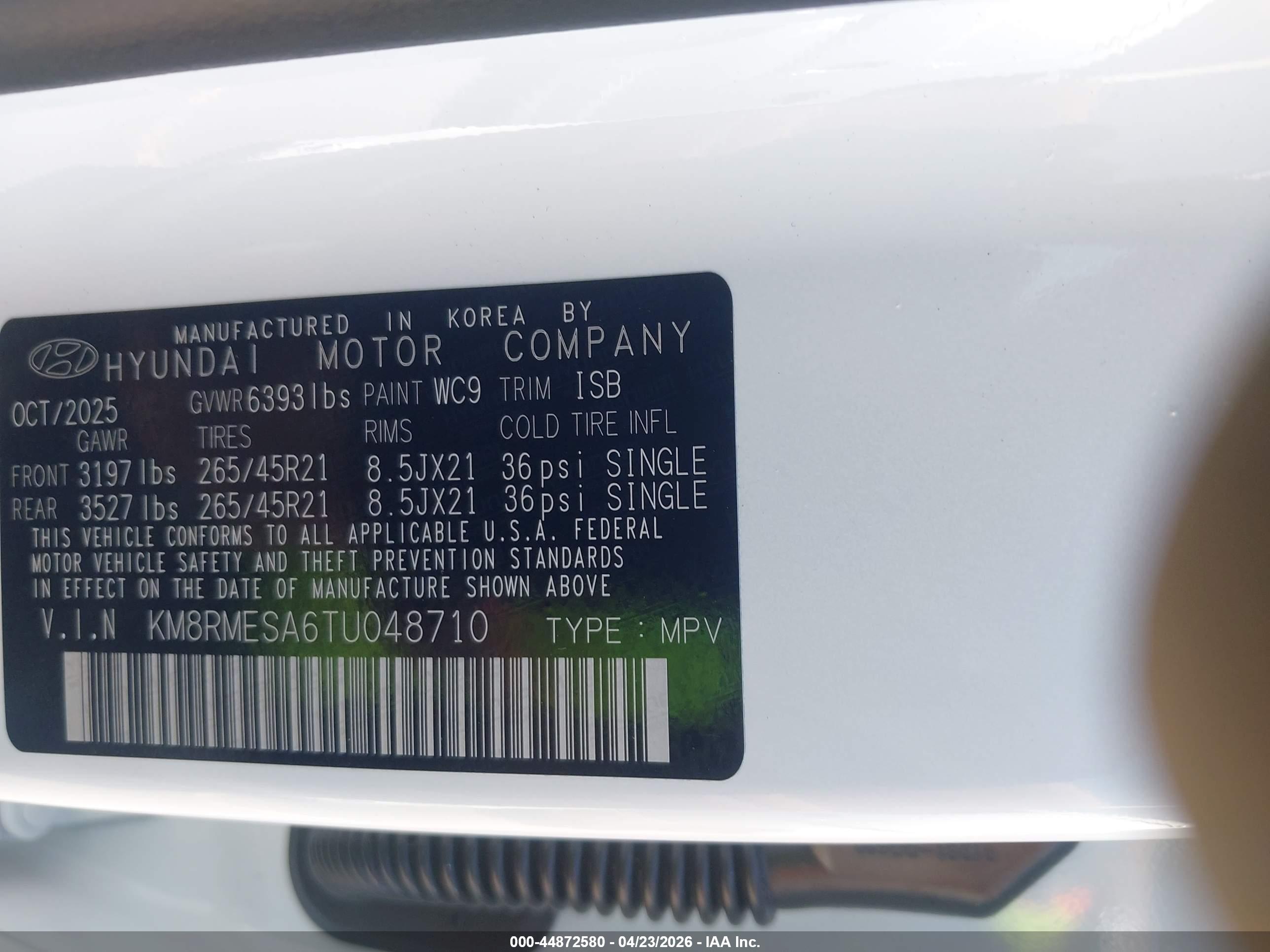 HYUNDAI PALISADE image 9