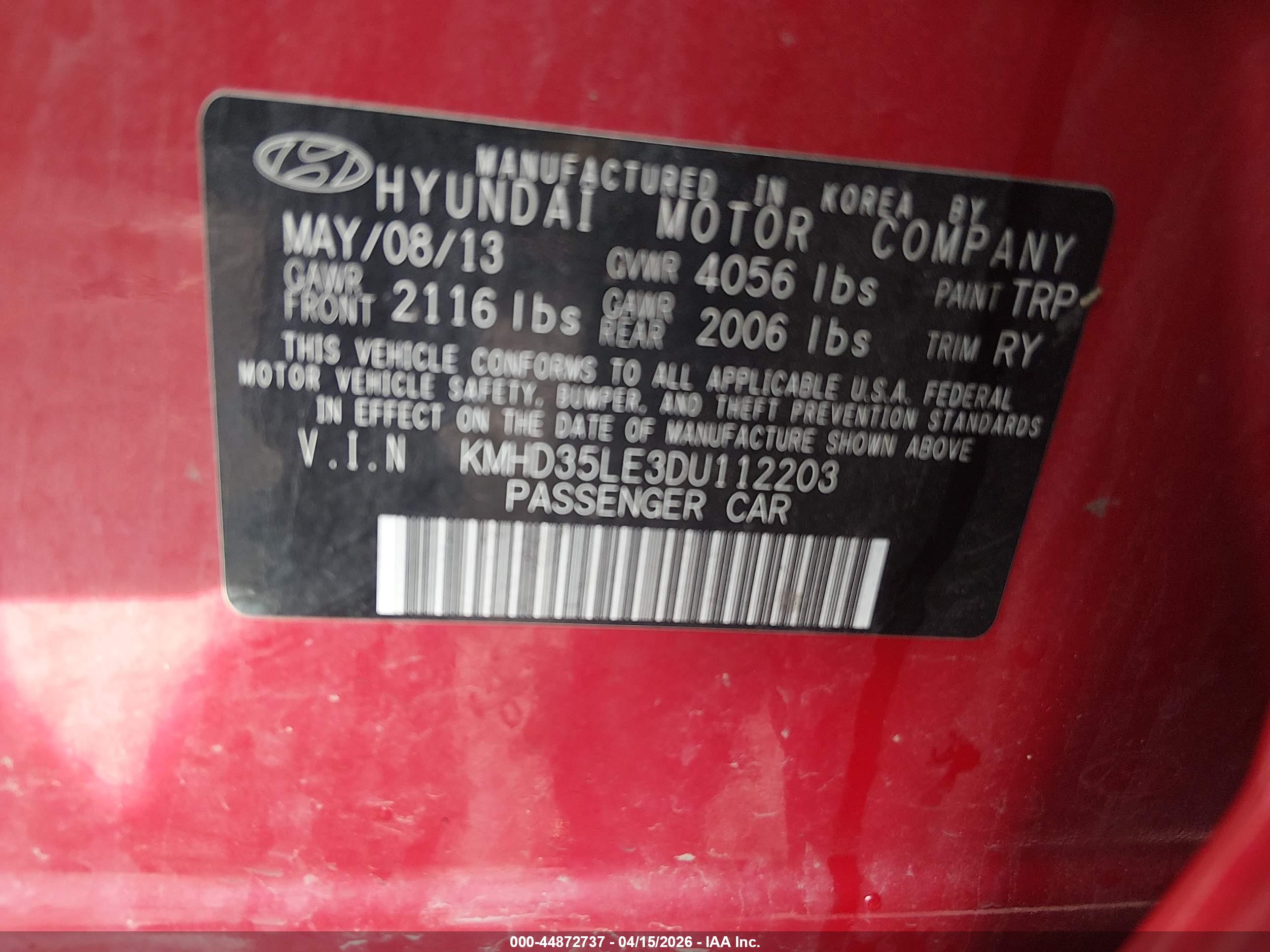 HYUNDAI ELANTRA image 9