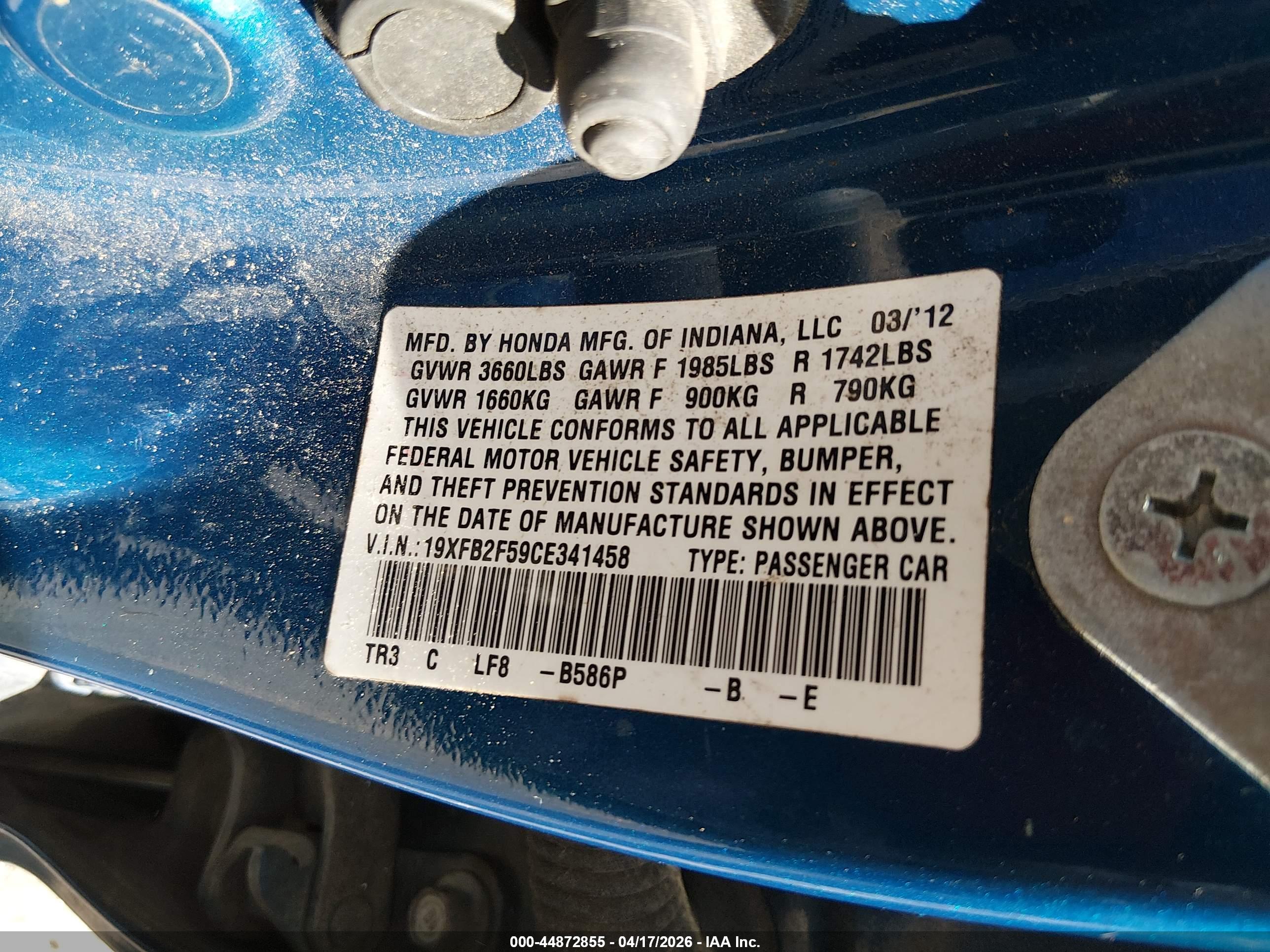 HONDA CIVIC image 9