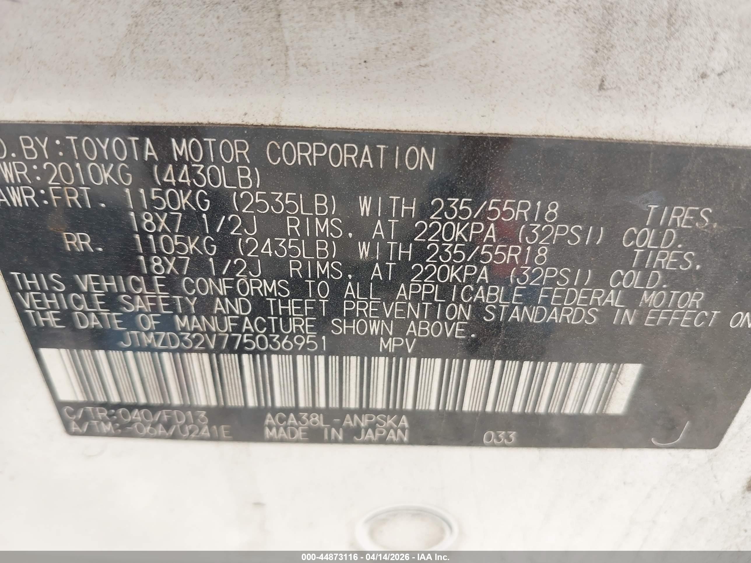 TOYOTA RAV4 image 9