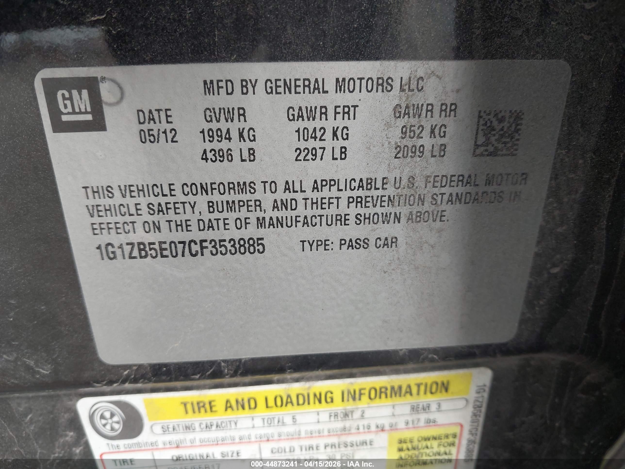 CHEVROLET MALIBU image 9
