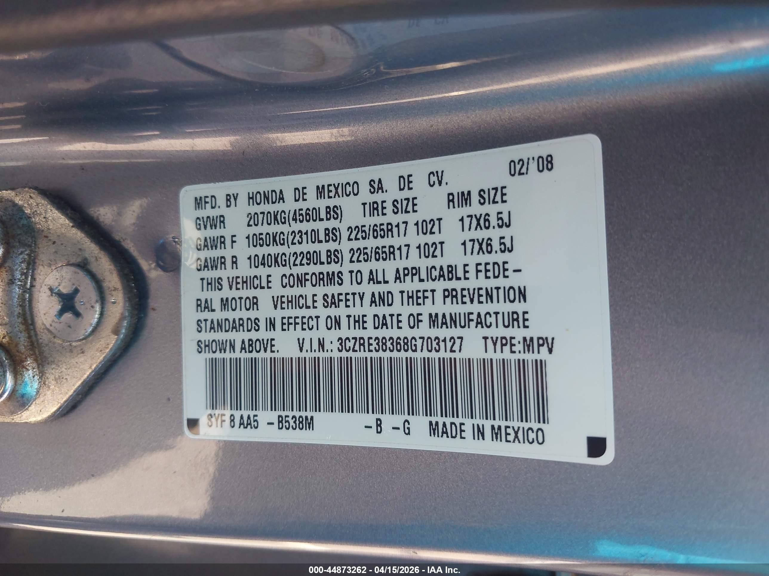 HONDA CR-V image 9