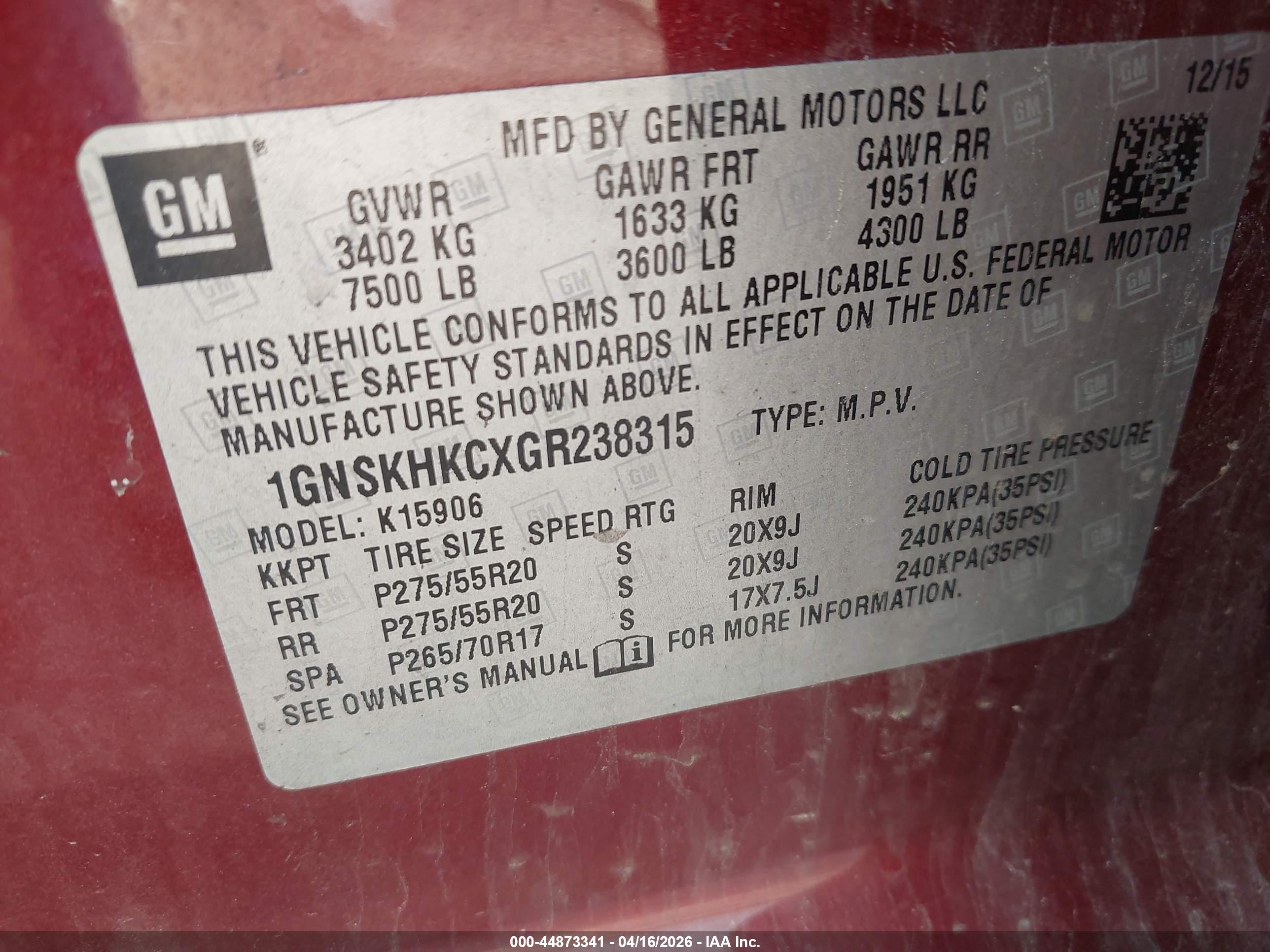 CHEVROLET SUBURBAN image 9